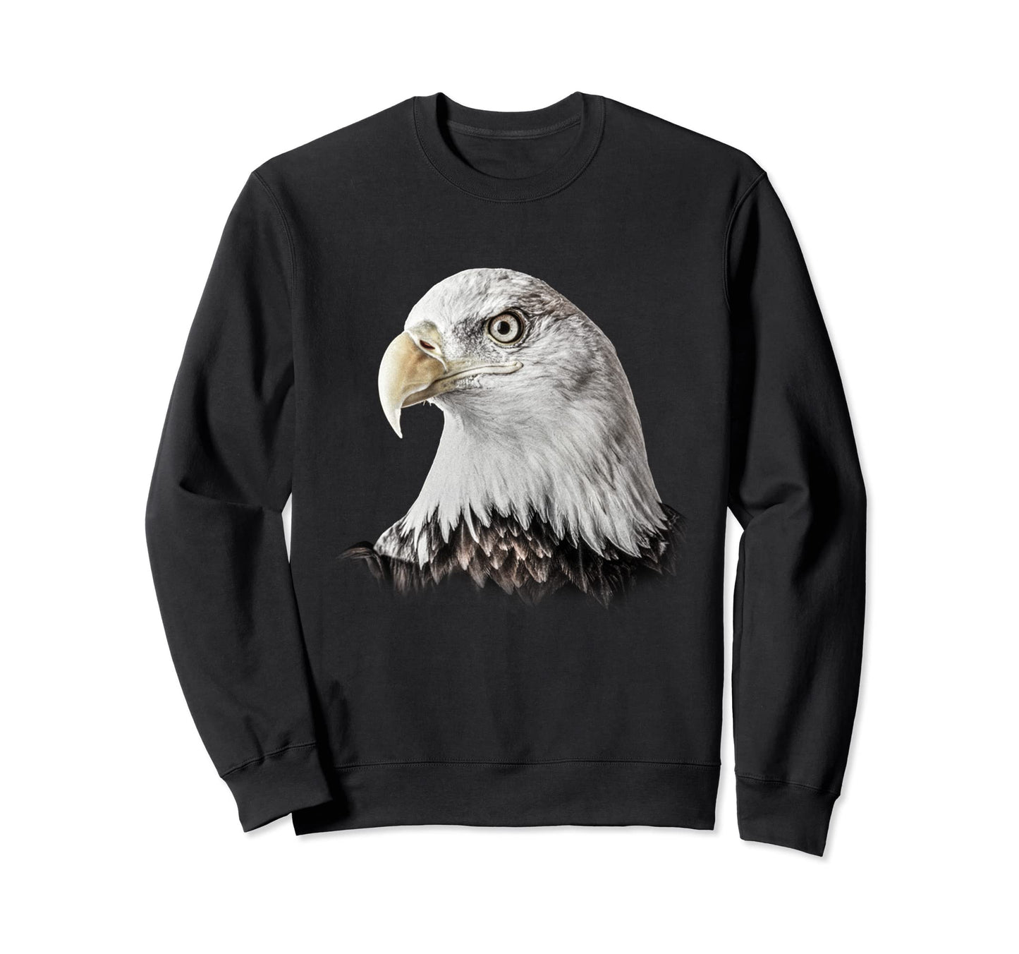 Eagle Flying Eagle Biker Sweatshirt - Aesthetic Graphic for Adults - T-Shirt, Sweatshirt, Hoodie