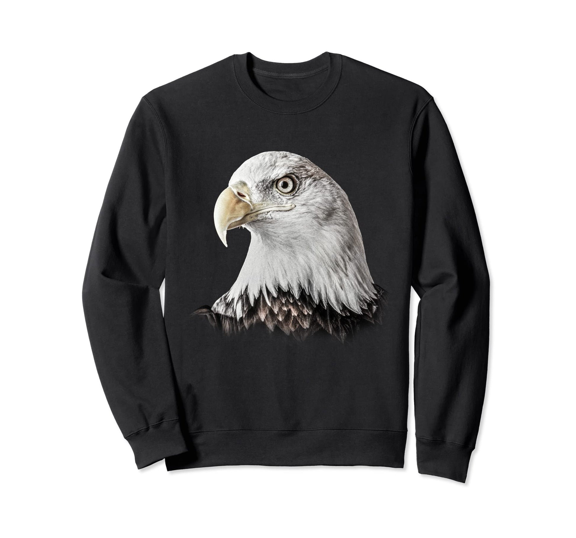 Eagle Flying Eagle Biker Sweatshirt - Aesthetic Graphic for Adults - T-Shirt, Sweatshirt, Hoodie
