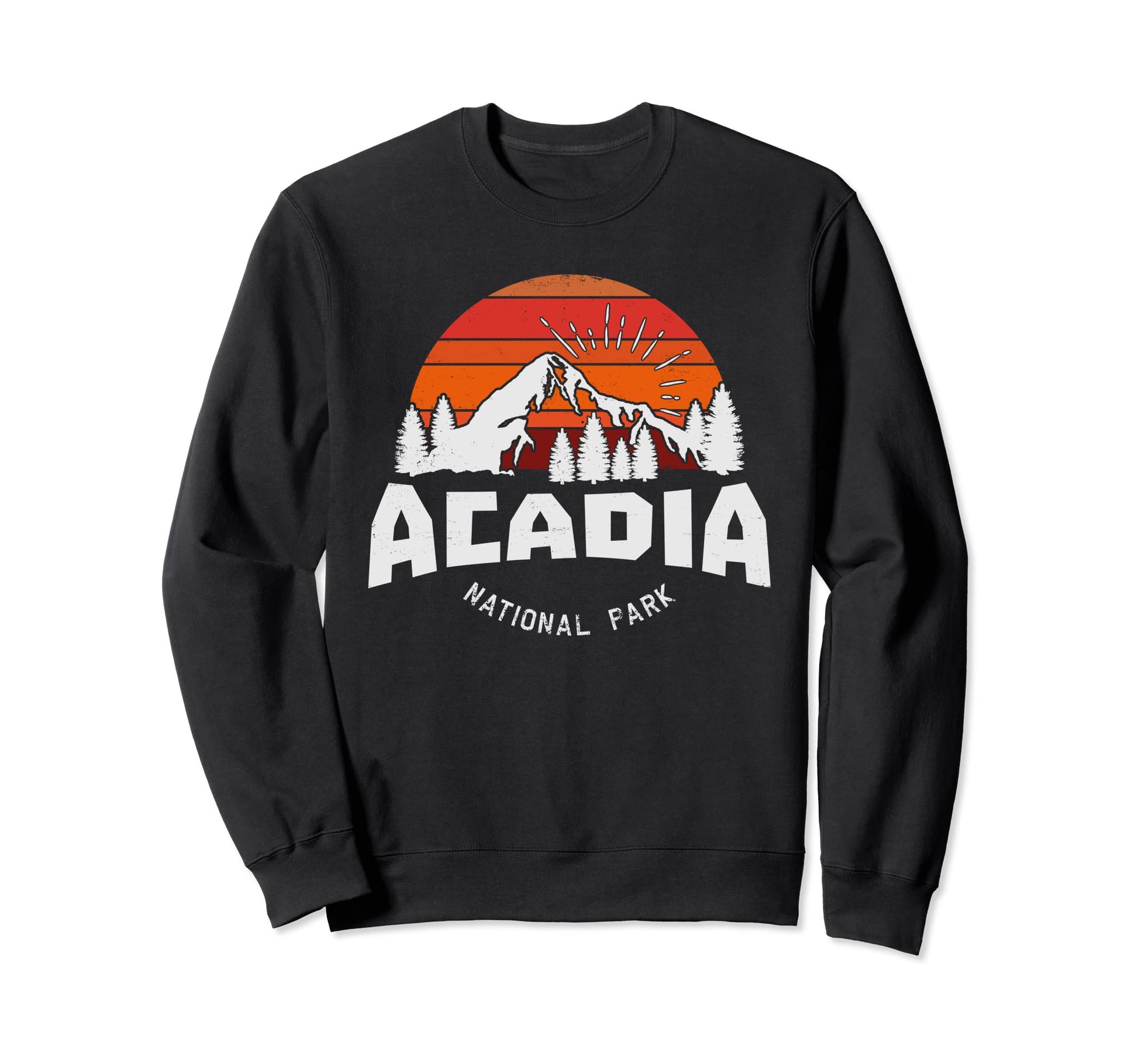 Acadia National Park Maine Mountains Sweatshirt - Trendy Graphic Unisex - T-Shirt, Sweatshirt, Hoodie