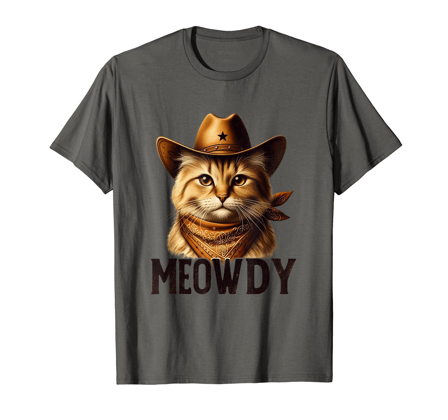 Meowdy Cat Funny Texas Cat Country T-Shirt - Novelty Apparel Men Women - T-Shirt, Sweatshirt, Hoodie