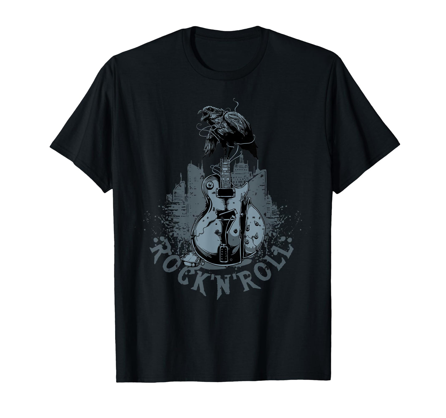 Music Rock And Some Roll Shirts T-Shirt - Fun Novelty Design for Adults - T-Shirt, Sweatshirt, Hoodie