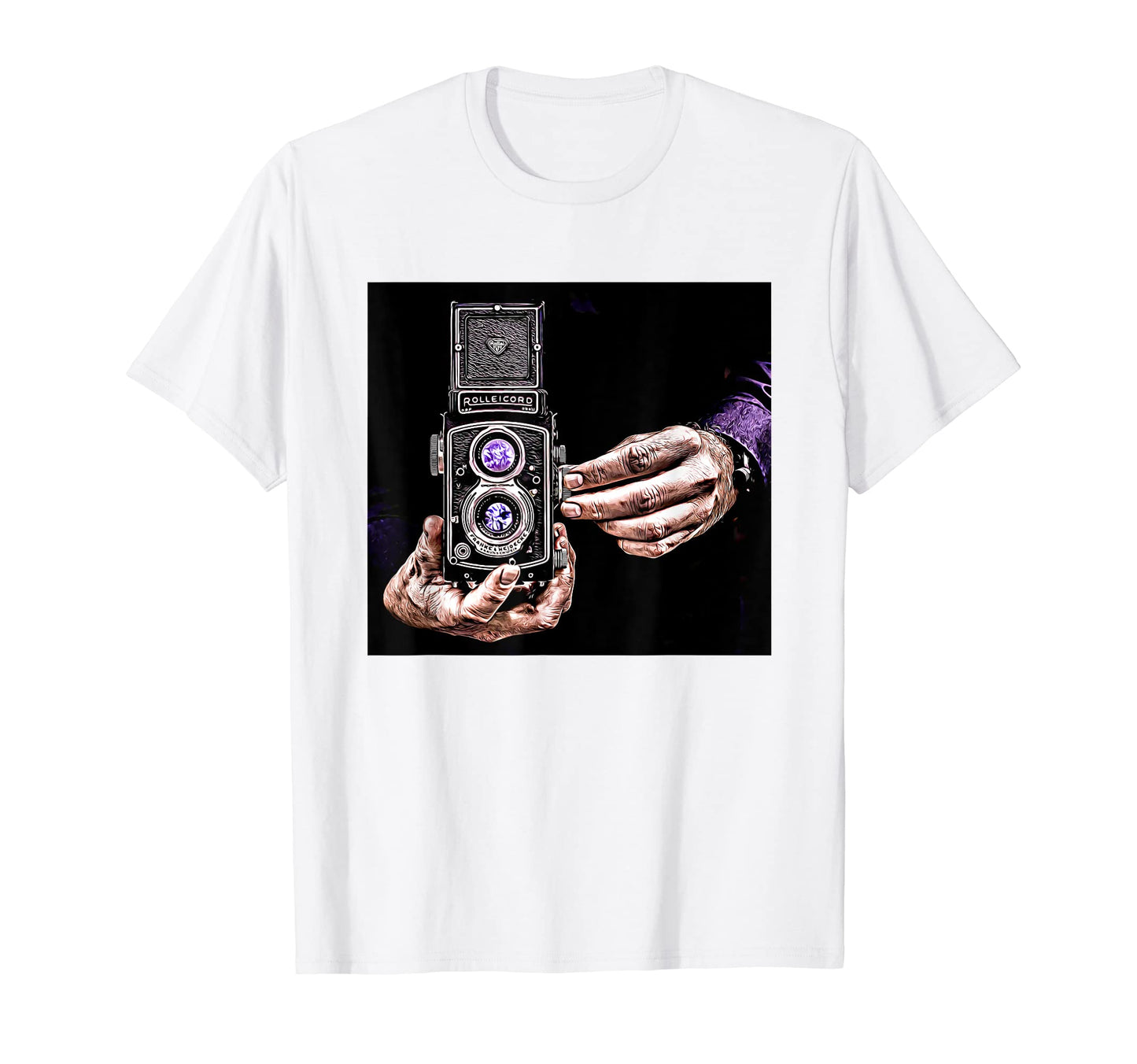 Twin Lens Reflex Camera Lomography T-Shirt - Minimalist Print Men Women - T-Shirt, Sweatshirt, Hoodie