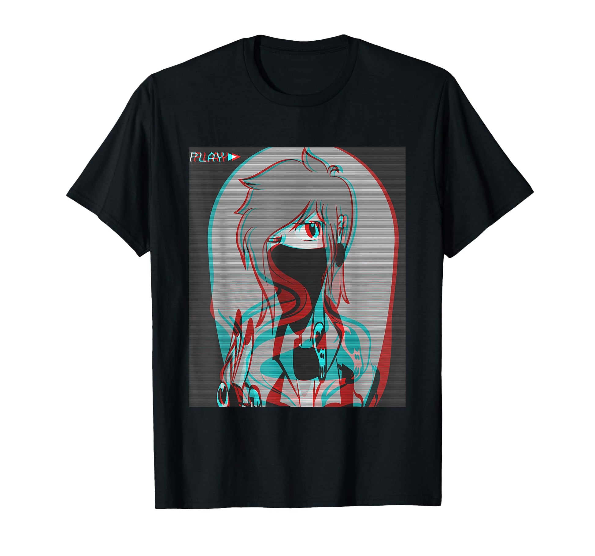Sad Anime Eboy Egirl Harajuku T-Shirt - Streetwear Style for Adults - T-Shirt, Sweatshirt, Hoodie