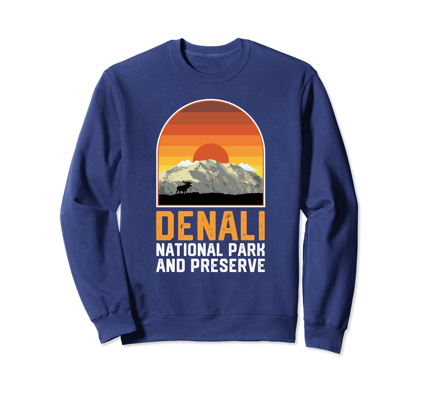 Denali National Park Sunset Sweatshirt - Custom Art Print Unisex - T-Shirt, Sweatshirt, Hoodie