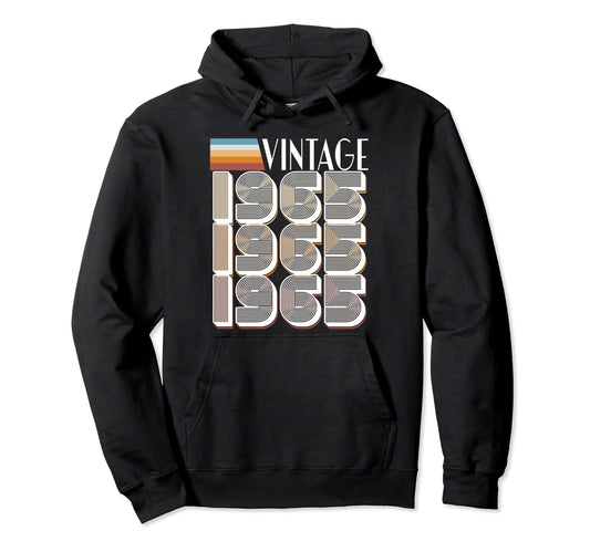 1965 58Th Birthday Hoodie - Unique Graphic for Adults - T-Shirt, Sweatshirt, Hoodie