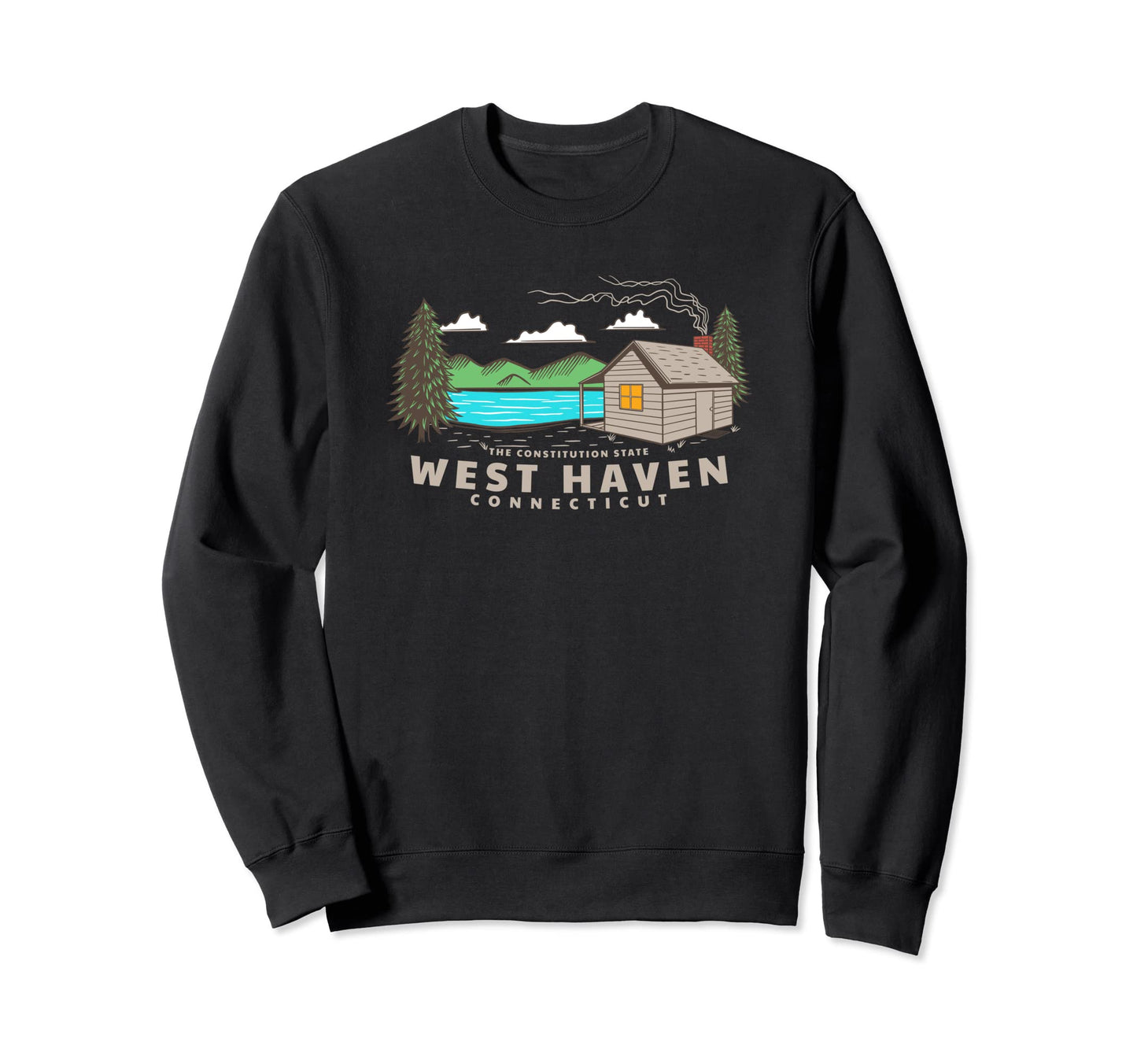 West Haven Connecticut Sailing Sweatshirt - Aesthetic Graphic Unisex - T-Shirt, Sweatshirt, Hoodie