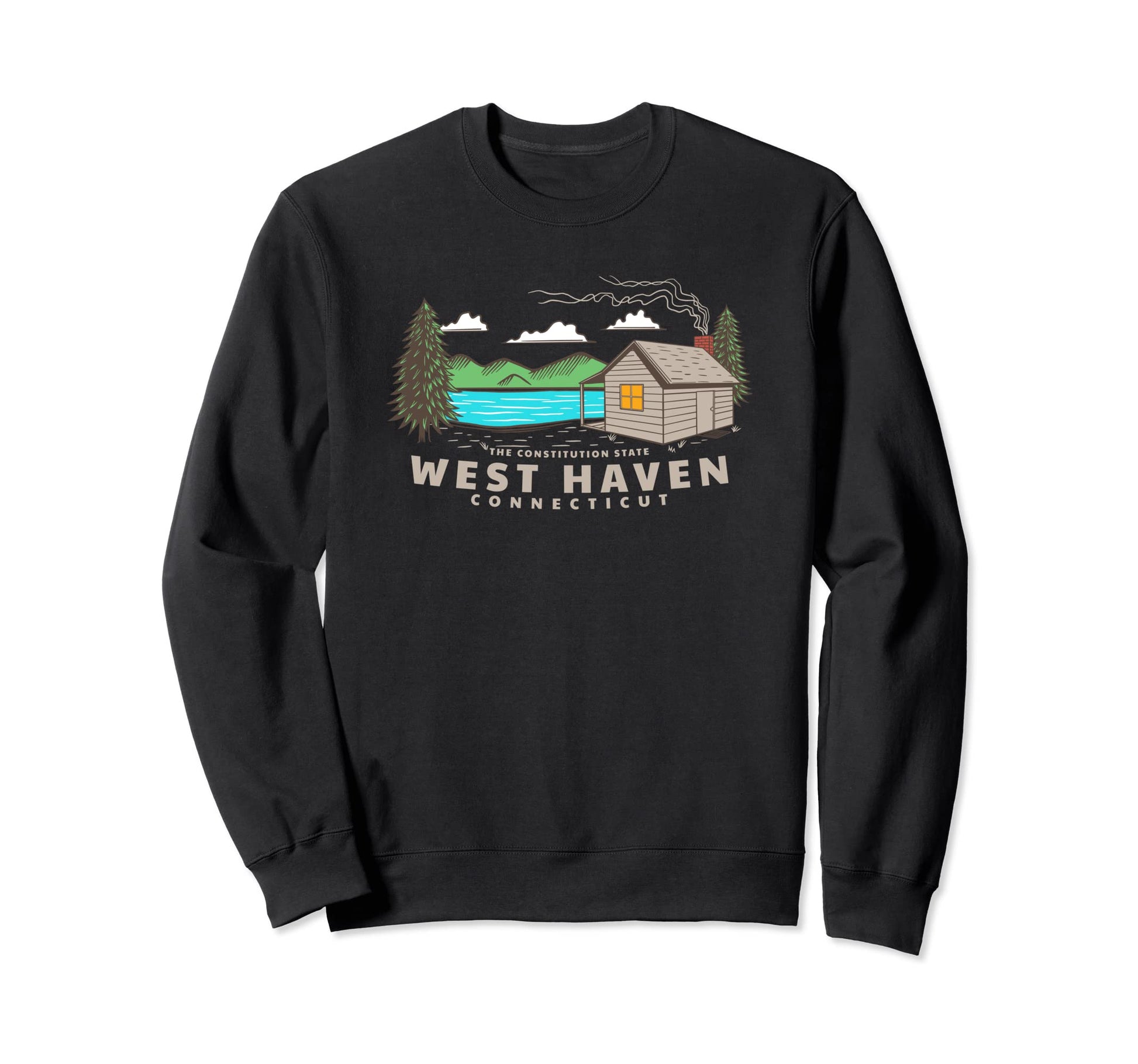 West Haven Connecticut Sailing Sweatshirt - Aesthetic Graphic Unisex - T-Shirt, Sweatshirt, Hoodie