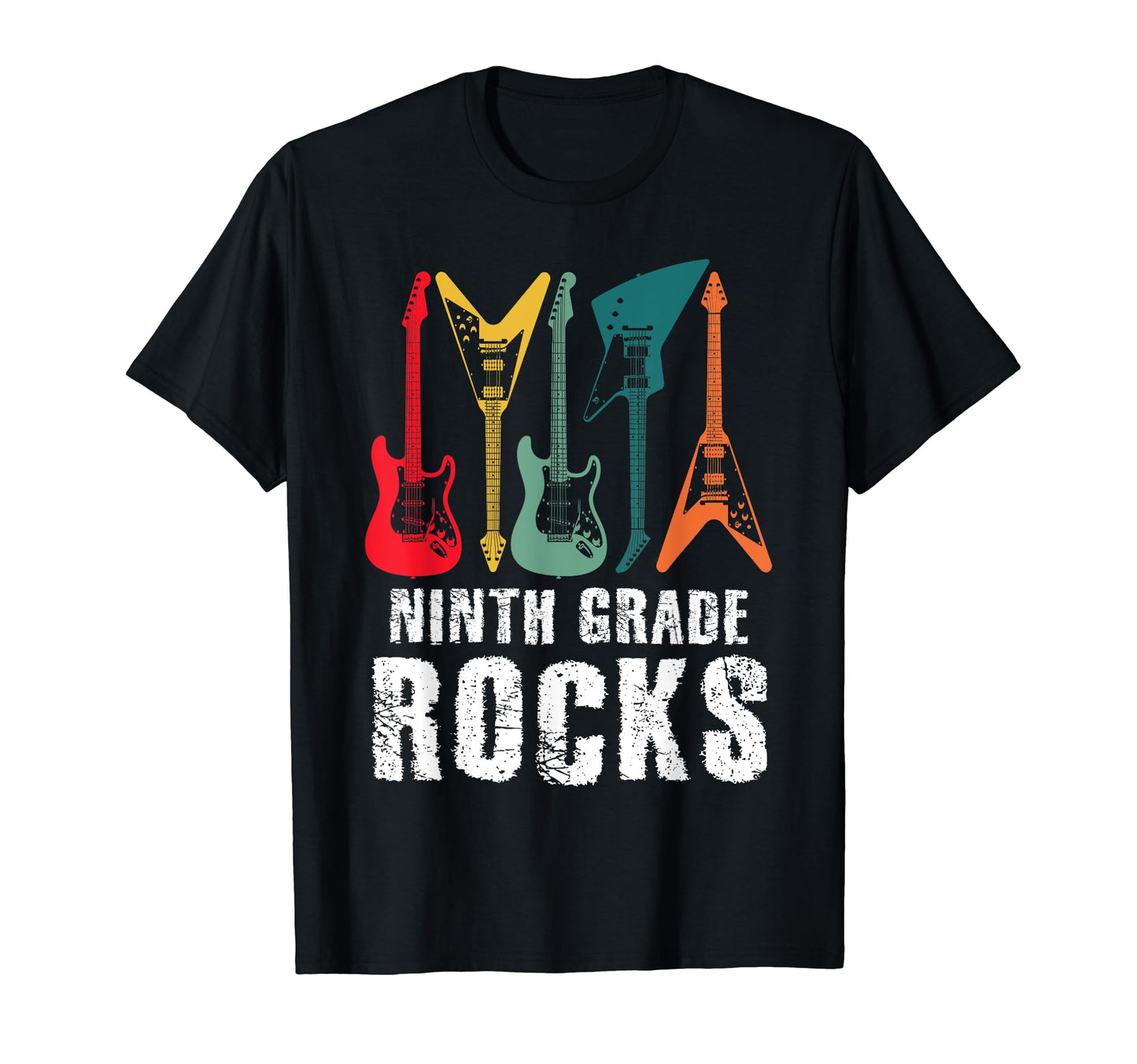 Ninth Grade Rocks Teacher Rockstar Team T-Shirt - Trendy Graphic Unisex - T-Shirt, Sweatshirt, Hoodie