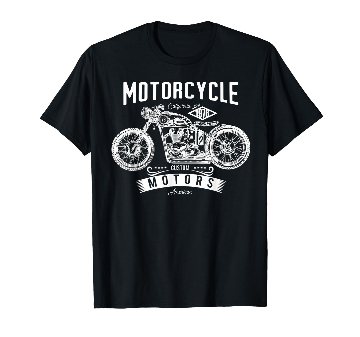 Motorcycling Biker California T-Shirt - Aesthetic Graphic for Adults - T-Shirt, Sweatshirt, Hoodie