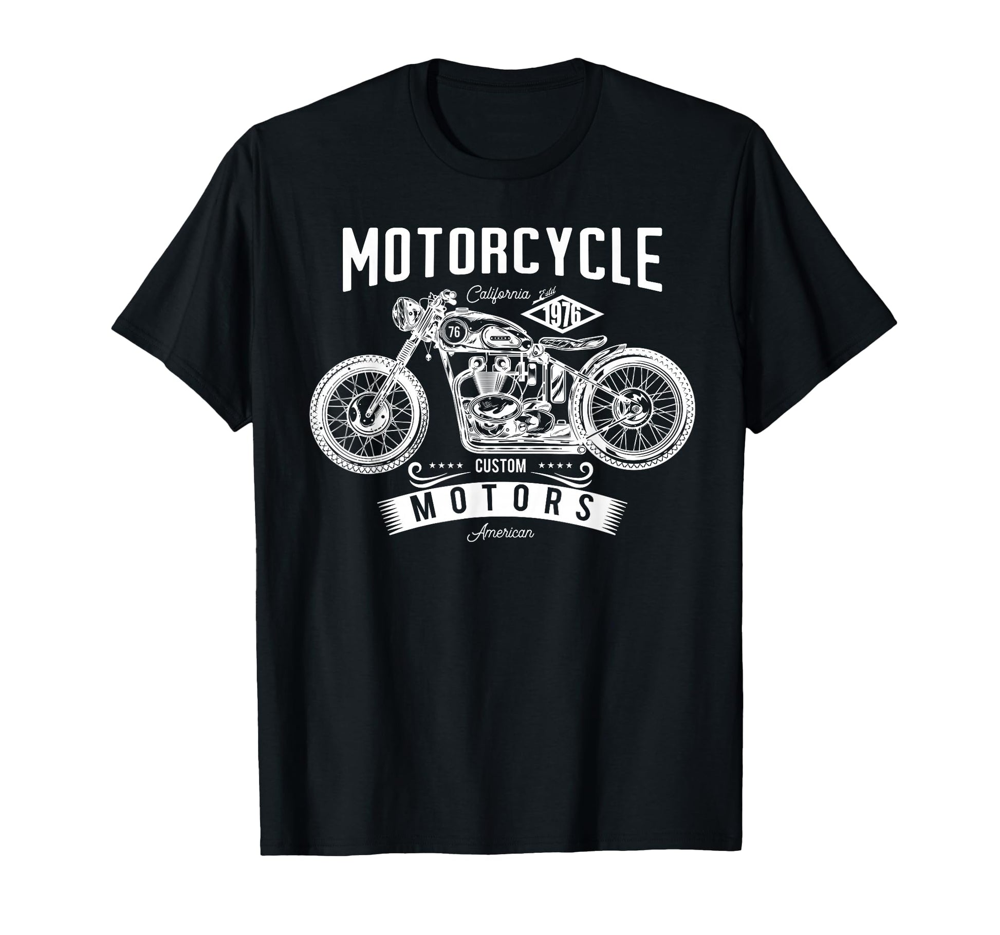 Motorcycling Biker California T-Shirt - Aesthetic Graphic for Adults - T-Shirt, Sweatshirt, Hoodie