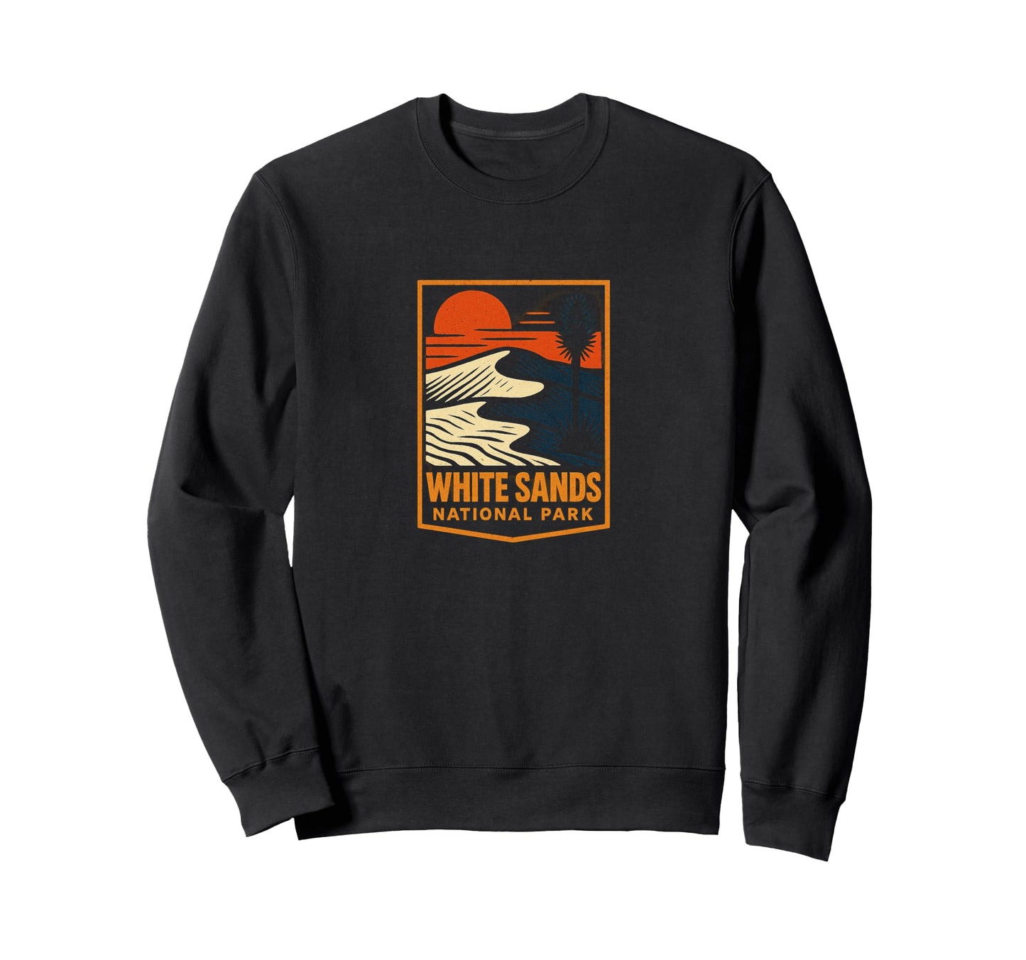 White Sands National Park Art Sweatshirt - Custom Art Print Unisex - T-Shirt, Sweatshirt, Hoodie