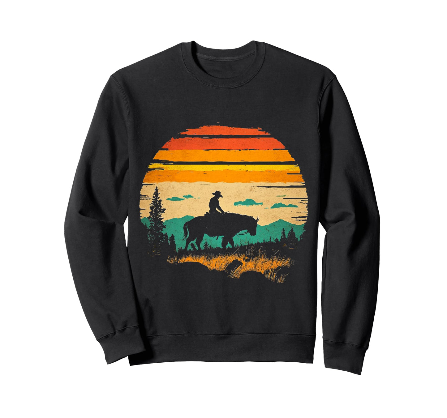 Cowboy Sweatshirt - Aesthetic Graphic Unisex - T-Shirt, Sweatshirt, Hoodie