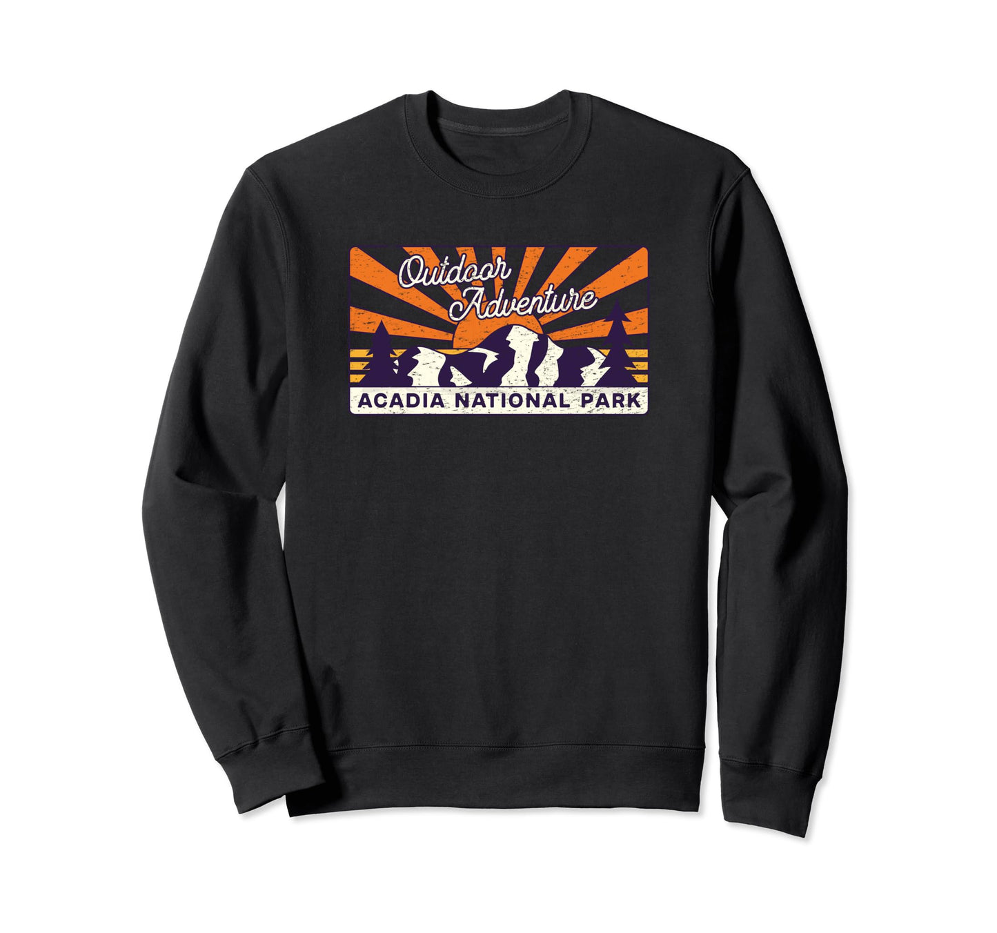 Acadia National Park Adventure Sweatshirt - Unique Graphic Unisex - T-Shirt, Sweatshirt, Hoodie