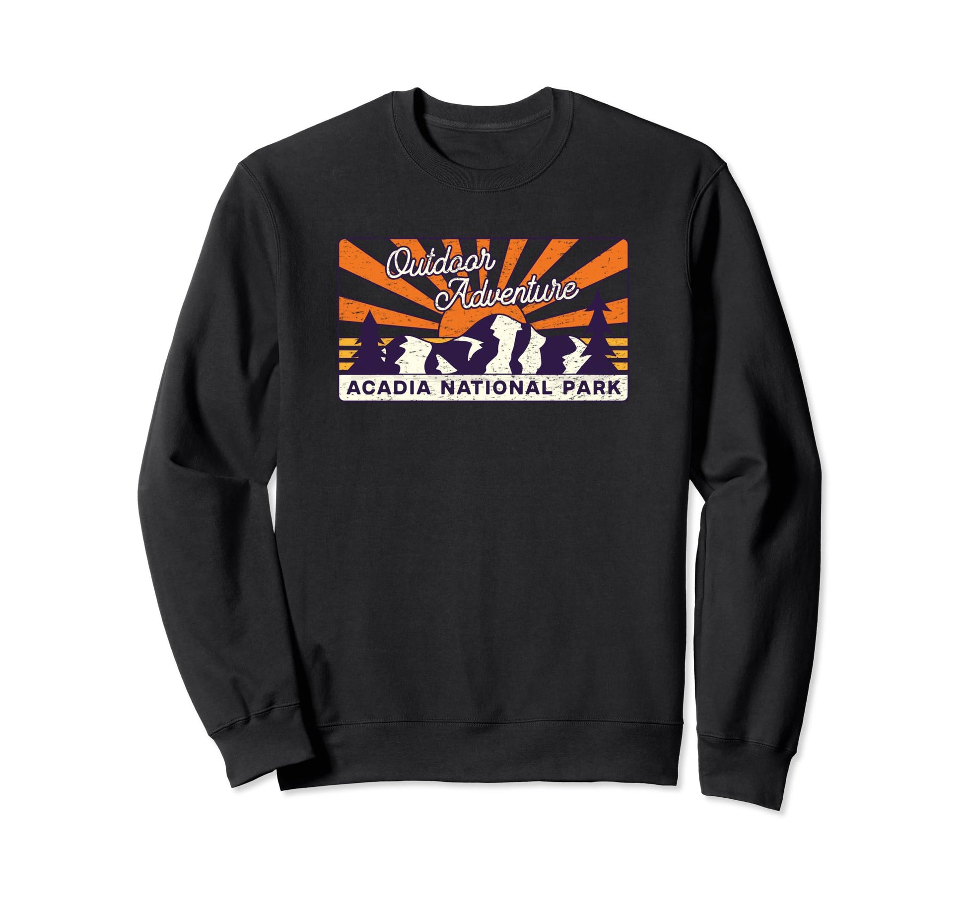 Acadia National Park Adventure Sweatshirt - Unique Graphic Unisex - T-Shirt, Sweatshirt, Hoodie