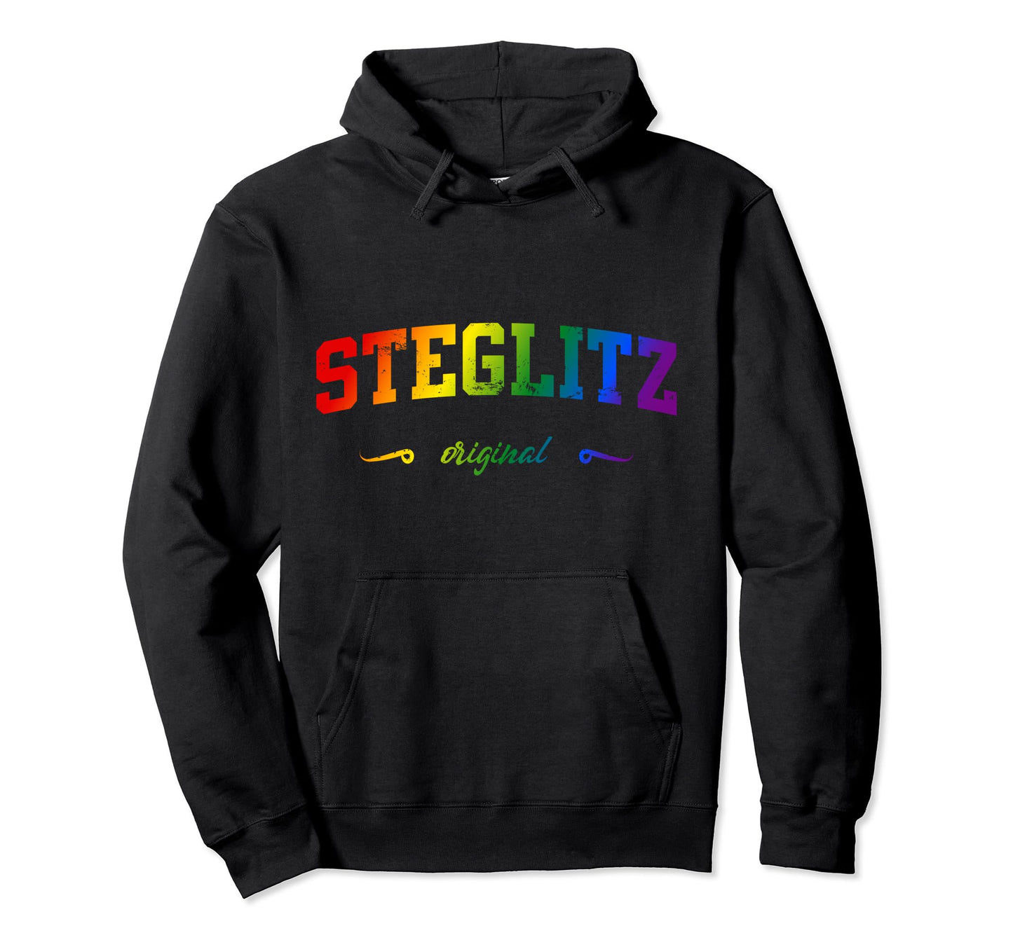 Berlin Steglitz Lgbtqai Rainbow Hoodie - Graphic Print for Adults - T-Shirt, Sweatshirt, Hoodie