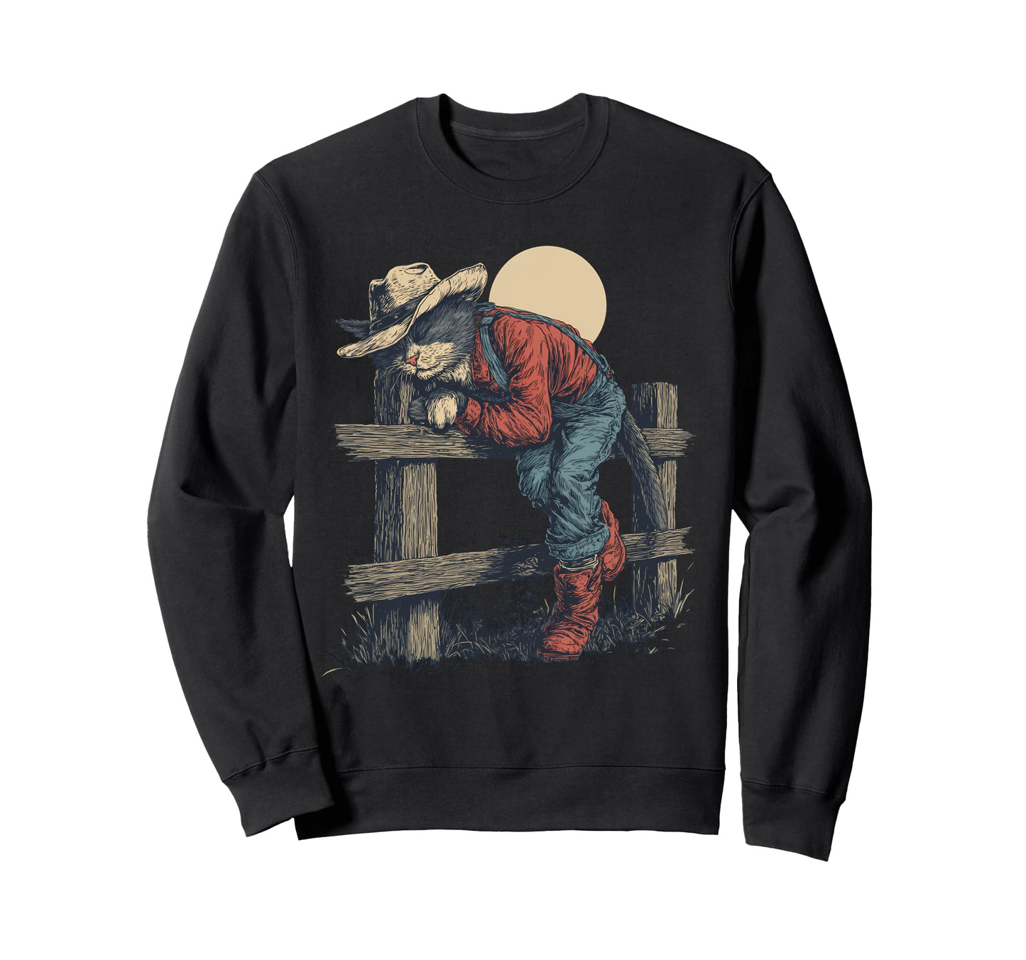 Country Western Cowgirl Funny Cowboy Sweatshirt - Novelty Apparel Unisex - T-Shirt, Sweatshirt, Hoodie