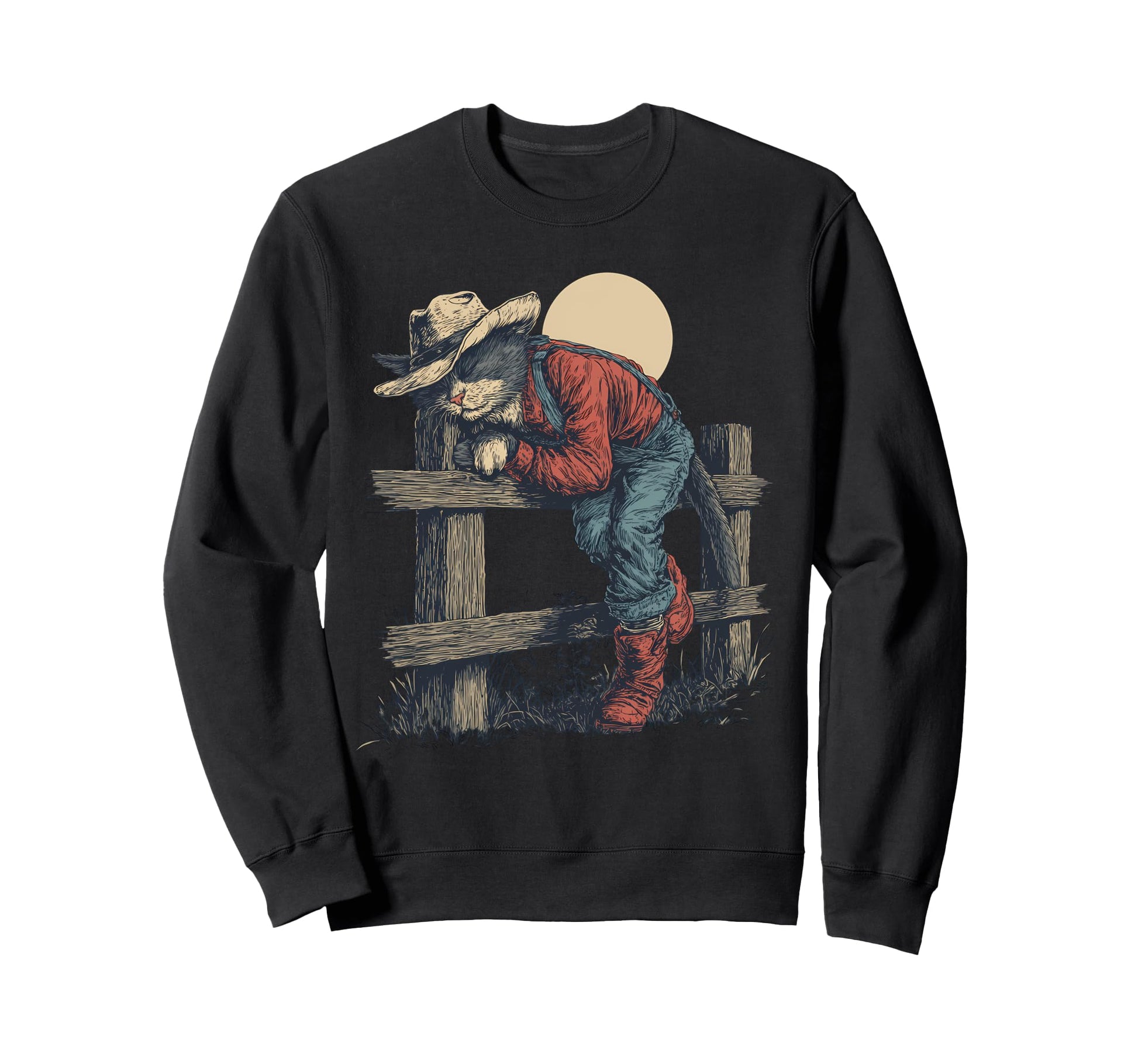 Country Western Cowgirl Funny Cowboy Sweatshirt - Novelty Apparel Unisex - T-Shirt, Sweatshirt, Hoodie