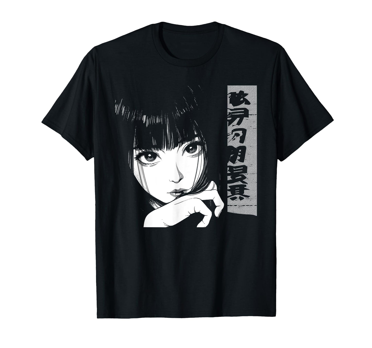 80S Anime Manga Aesthetic Punk Indie T-Shirt - Unique Graphic Unisex - T-Shirt, Sweatshirt, Hoodie