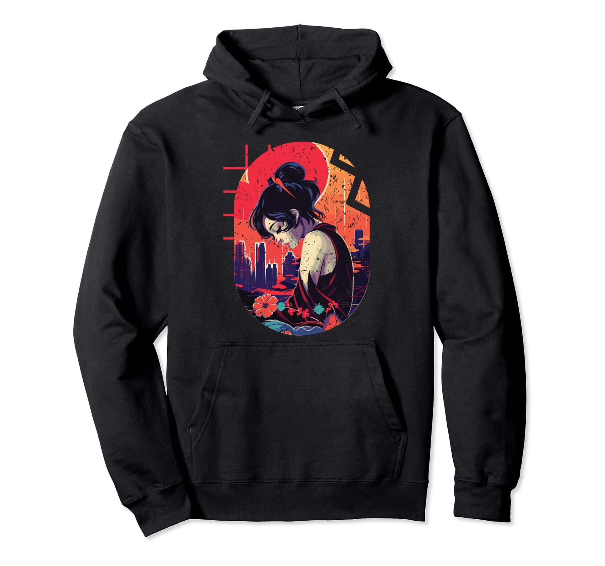 90S Japanese Aesthetics Vaporwave Kanji Hoodie - Fun Novelty Design Unisex - T-Shirt, Sweatshirt, Hoodie