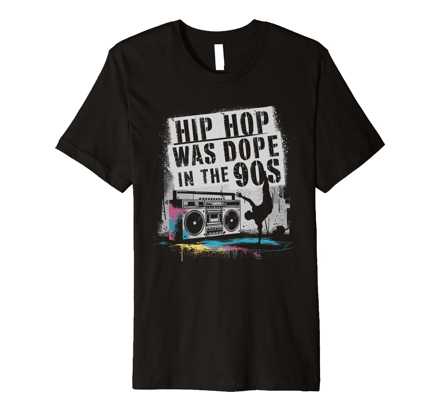 90S Hip Hop Nostalgia Old School T-Shirt - Casual Everyday Wear for Adults - T-Shirt, Sweatshirt, Hoodie