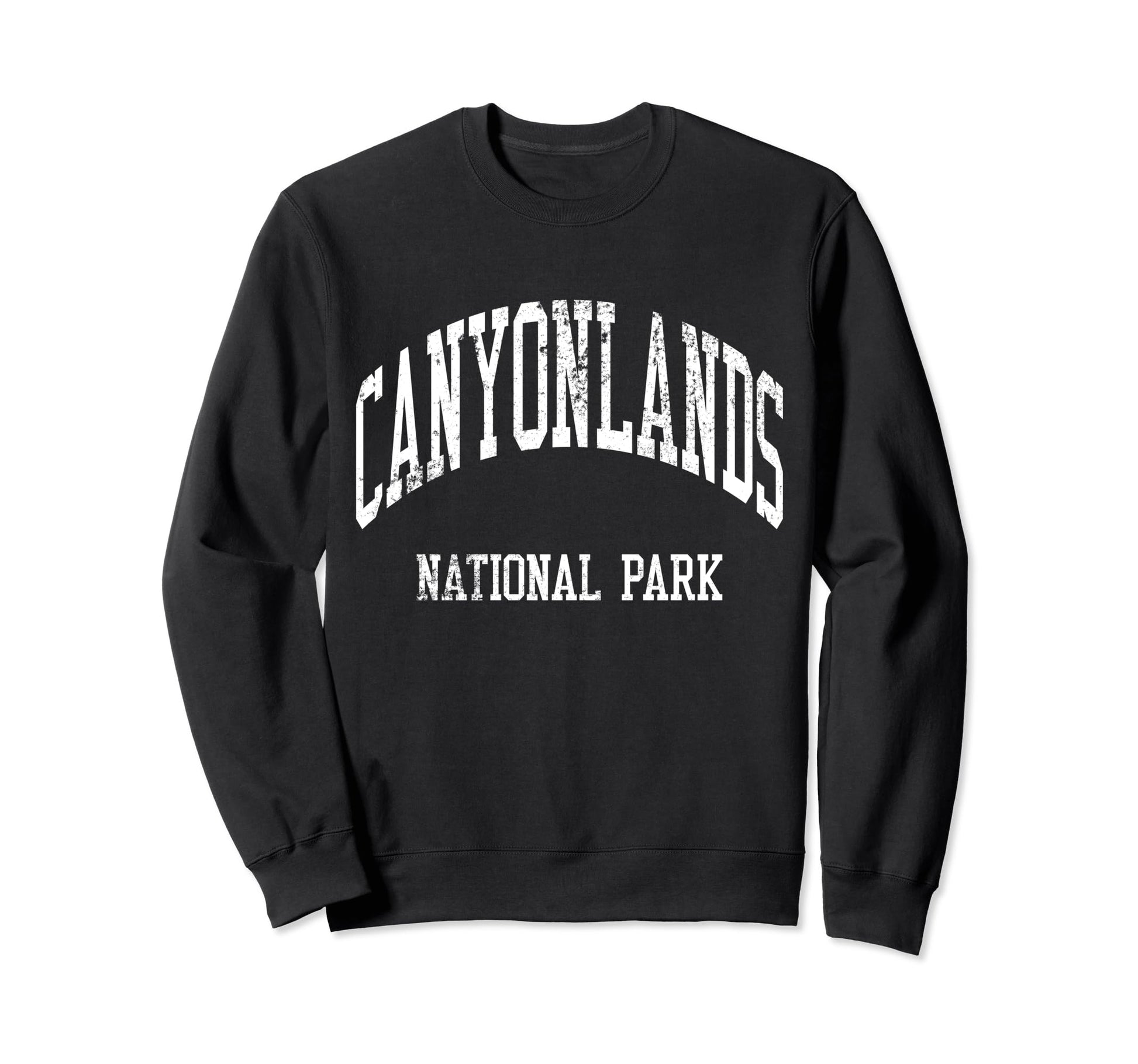 Canyonlands National Park 70S College Sweatshirt - Minimalist Print Unisex - T-Shirt, Sweatshirt, Hoodie