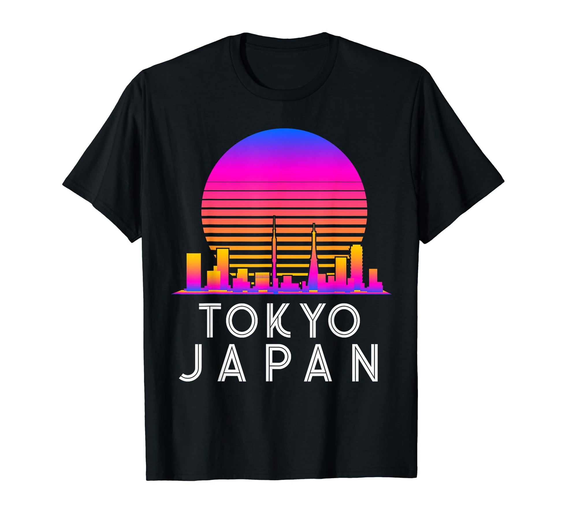 Tokyo Japan Vaporwave Aesthetic Lofi T-Shirt - Custom Art Print Unisex - T-Shirt, Sweatshirt, Hoodie