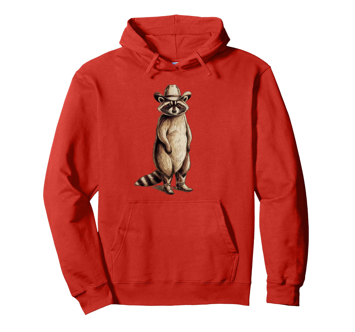 Raccoon 90S Country Music Western Cowboy Hoodie - Streetwear Style Unisex - T-Shirt, Sweatshirt, Hoodie