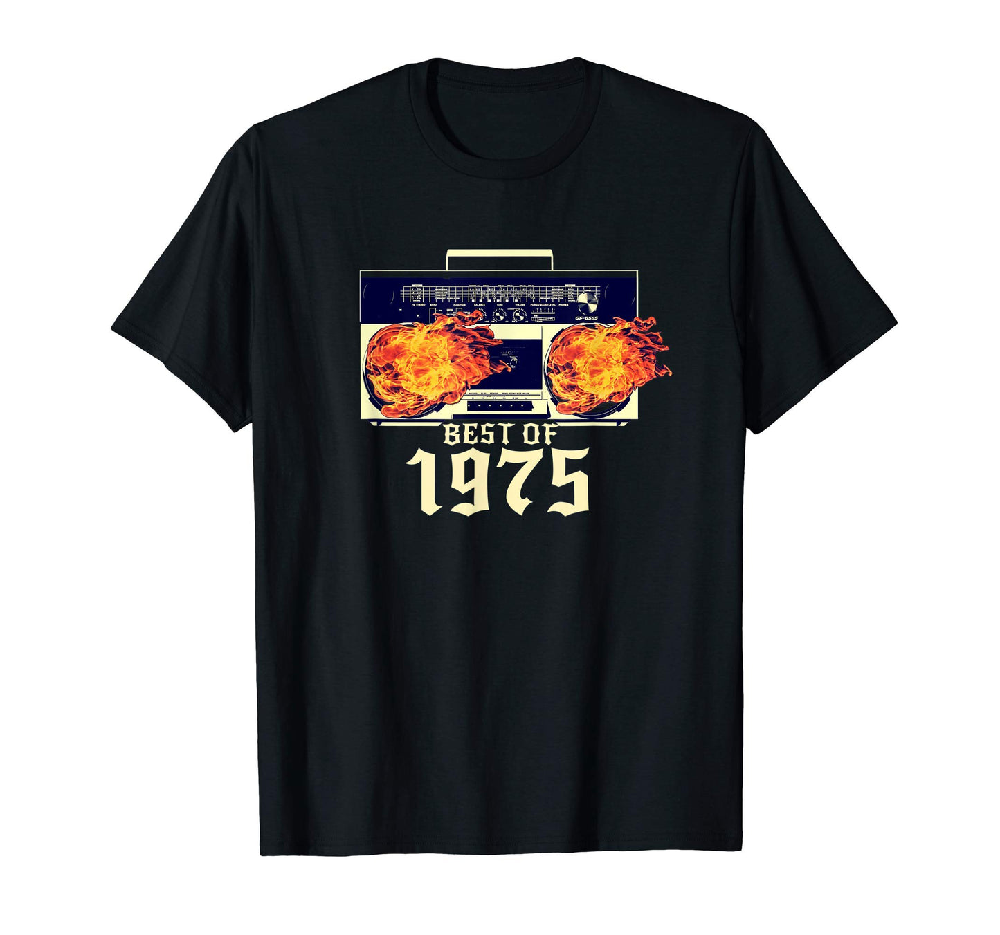 Best 1975 Audio Cassette Player T-Shirt - Casual Everyday Wear Unisex - T-Shirt, Sweatshirt, Hoodie