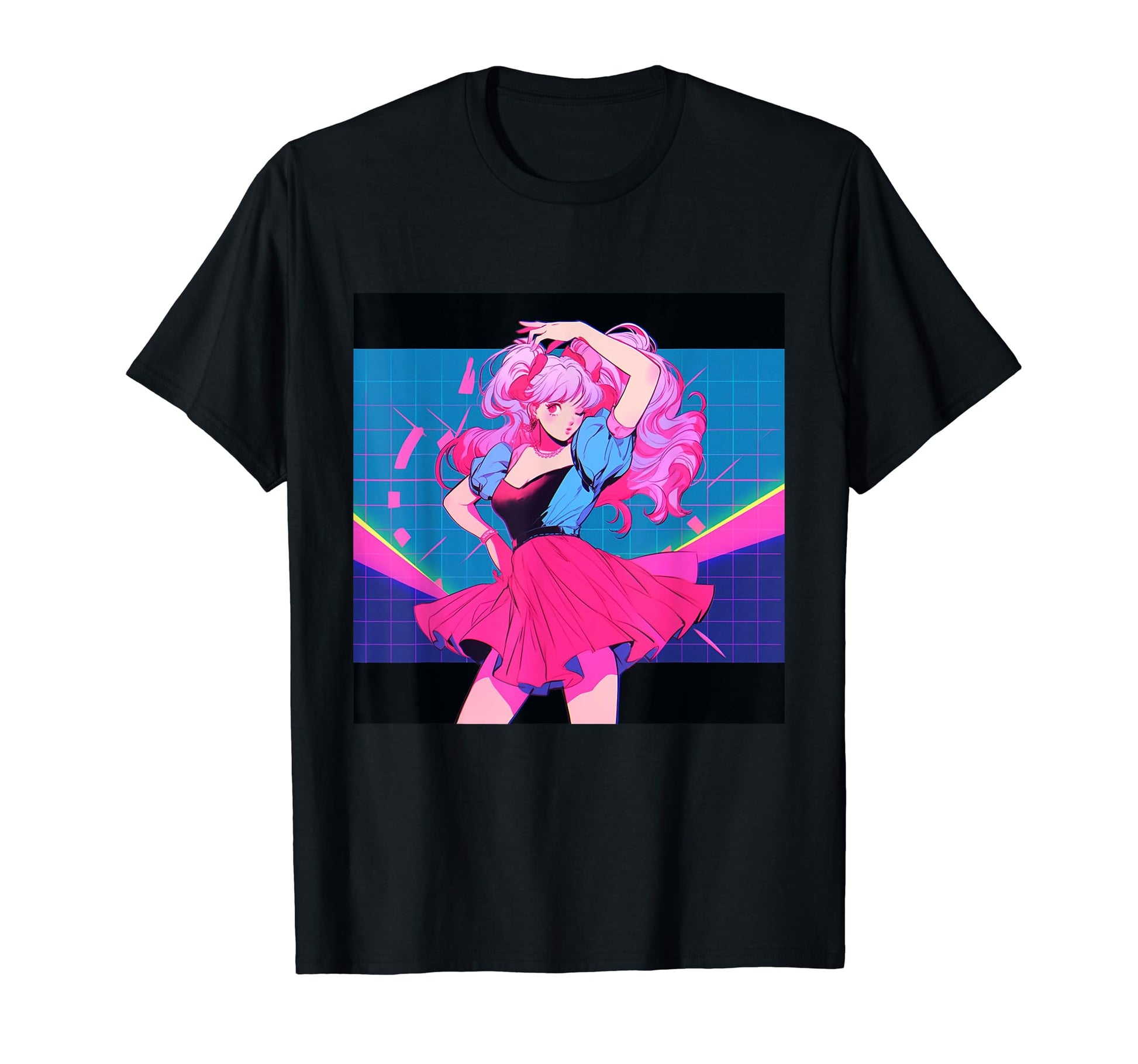 Japanese Vaporwave Aesthetic Anime T-Shirt - Graphic Print Men Women - T-Shirt, Sweatshirt, Hoodie