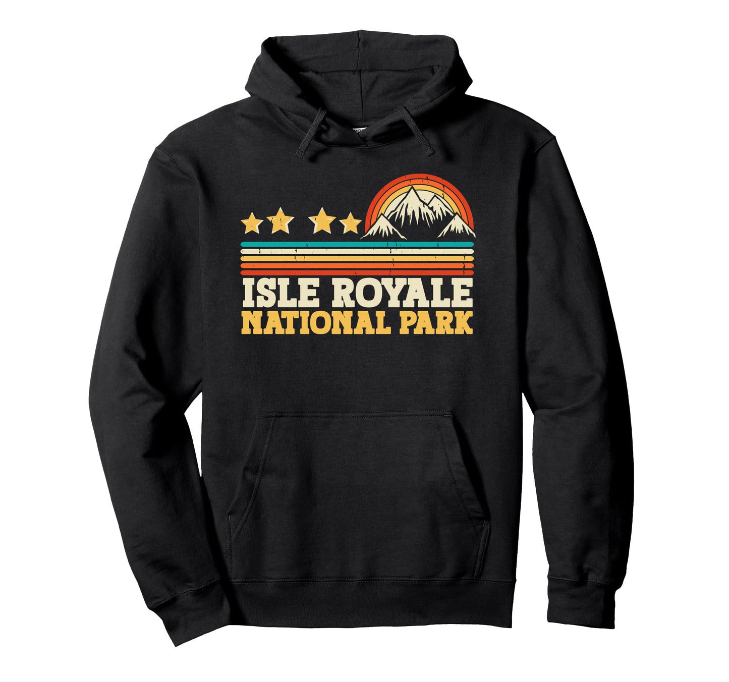 Isle Royale National Park Hoodie - Casual Everyday Wear for Adults - T-Shirt, Sweatshirt, Hoodie