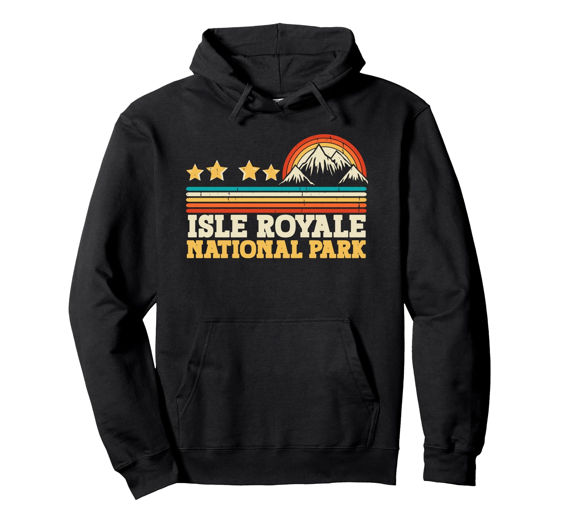 Isle Royale National Park Hoodie - Casual Everyday Wear for Adults - T-Shirt, Sweatshirt, Hoodie
