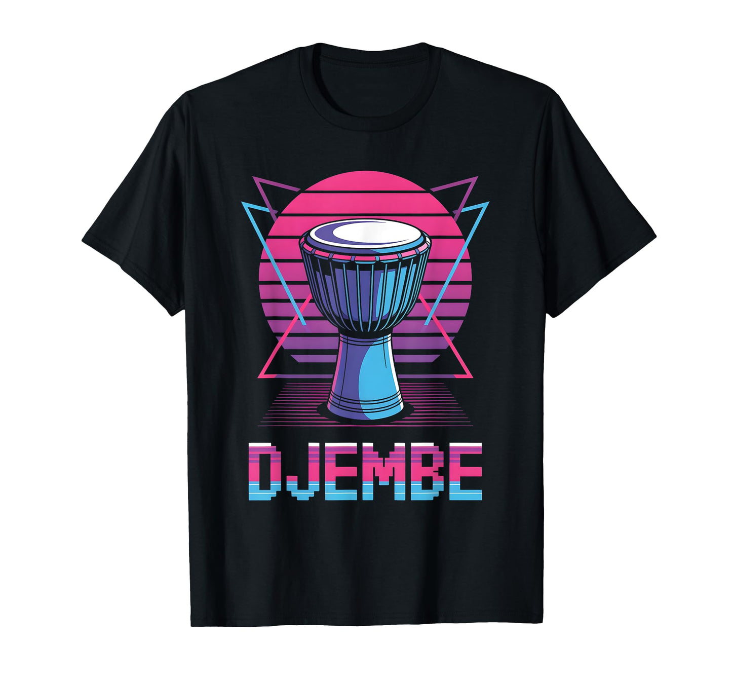 Vaporwave Djembe Aesthetic T-Shirt - Streetwear Style for Adults - T-Shirt, Sweatshirt, Hoodie