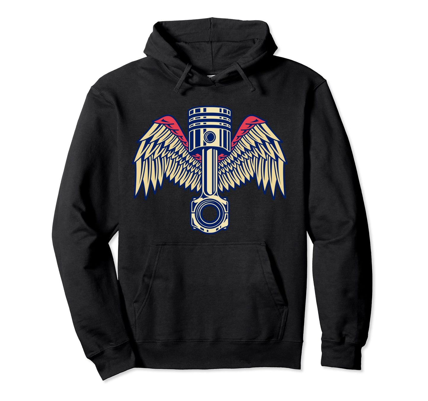 Its Blood Motorcycle Hoodie - Trendy Graphic Men Women - T-Shirt, Sweatshirt, Hoodie