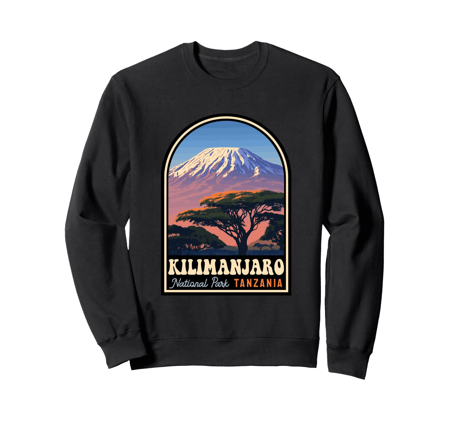 Kilimanjaro National Park Sweatshirt - Casual Everyday Wear for Adults - T-Shirt, Sweatshirt, Hoodie