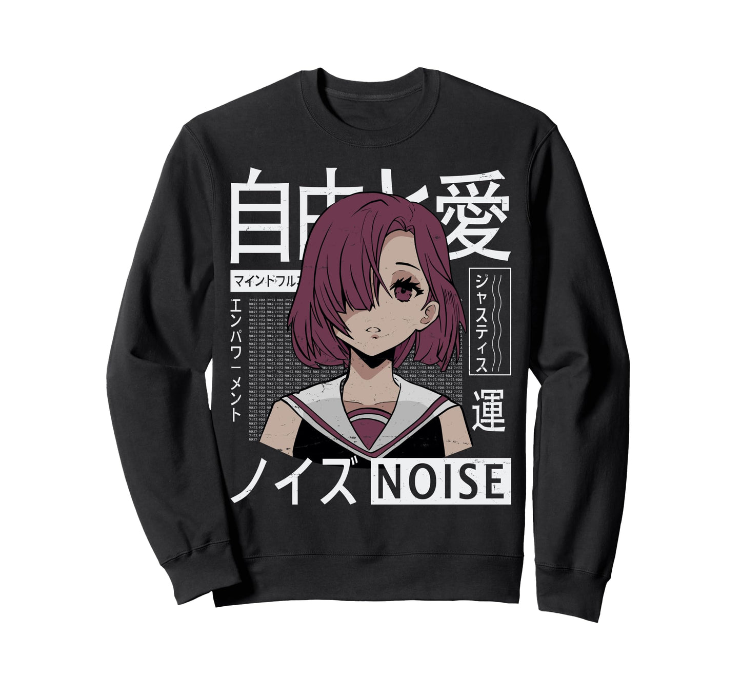 Vaporwave Kawaii Aesthetic Sweatshirt - Fun Novelty Design for Adults - T-Shirt, Sweatshirt, Hoodie