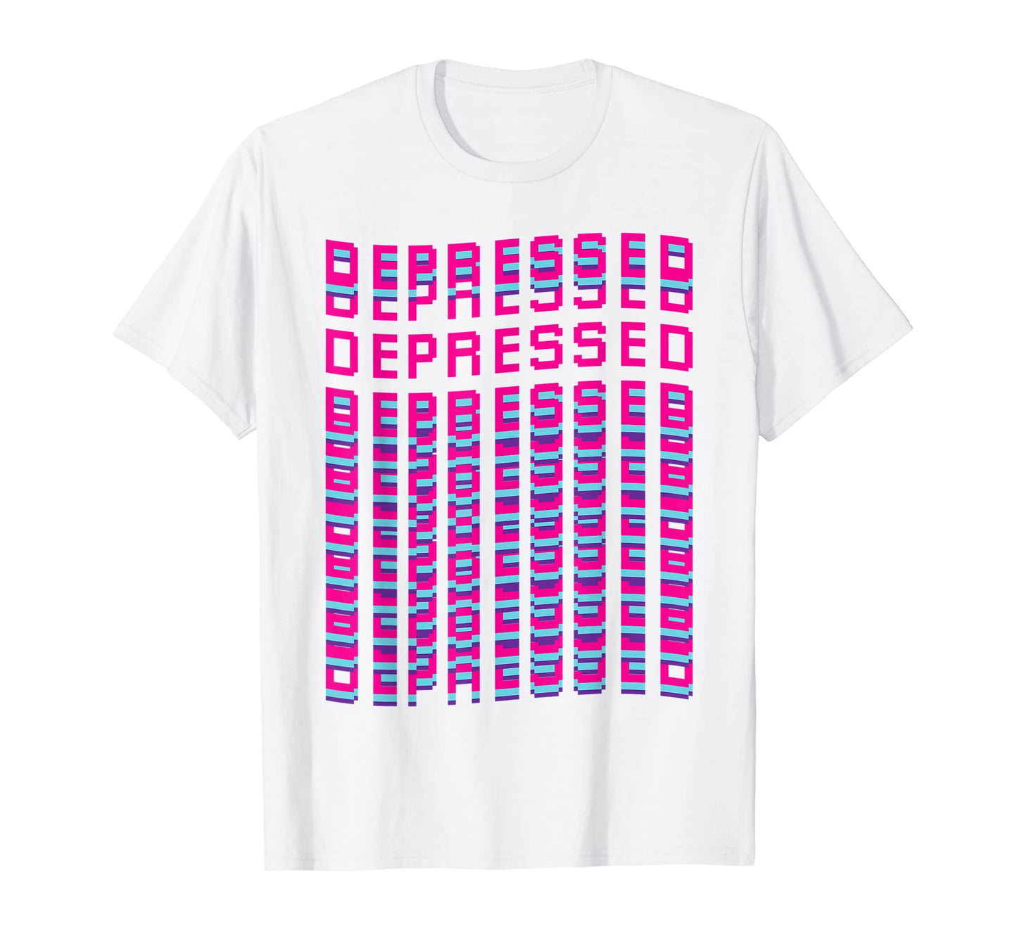 Depressed Vaporwave Aesthetic T-Shirt - Graphic Print for Adults - T-Shirt, Sweatshirt, Hoodie