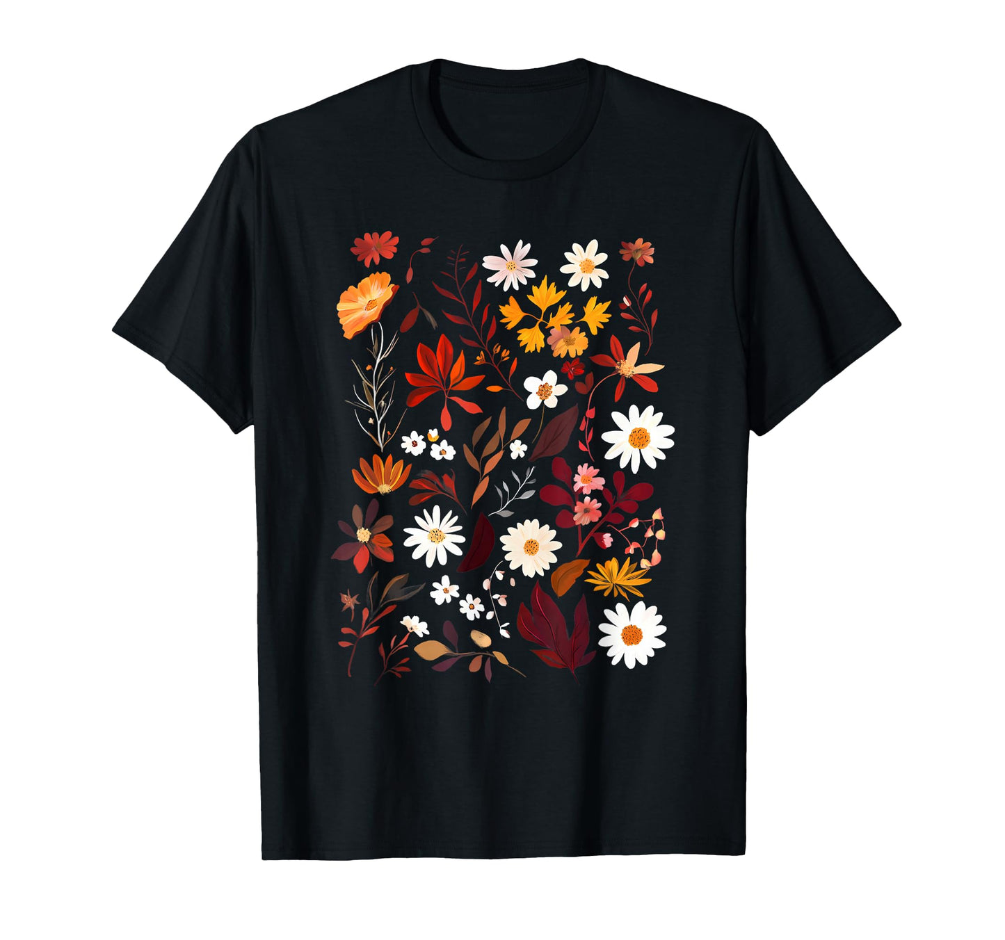 Boho Wildflower T-Shirt - Fun Novelty Design Men Women - T-Shirt, Sweatshirt, Hoodie