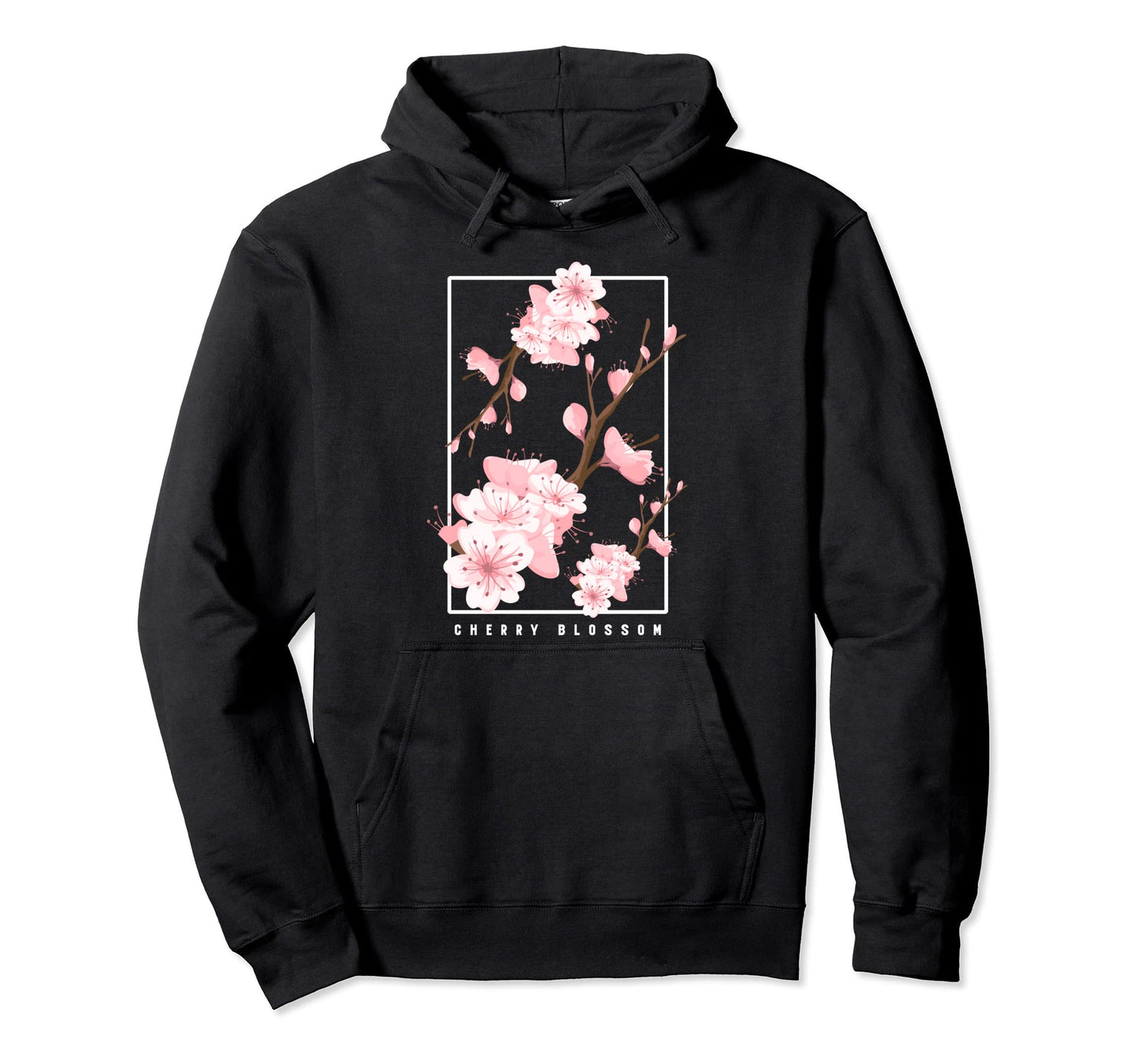 Japanese Aesthetic Vaporwave Cherry Hoodie - Novelty Apparel Unisex - T-Shirt, Sweatshirt, Hoodie