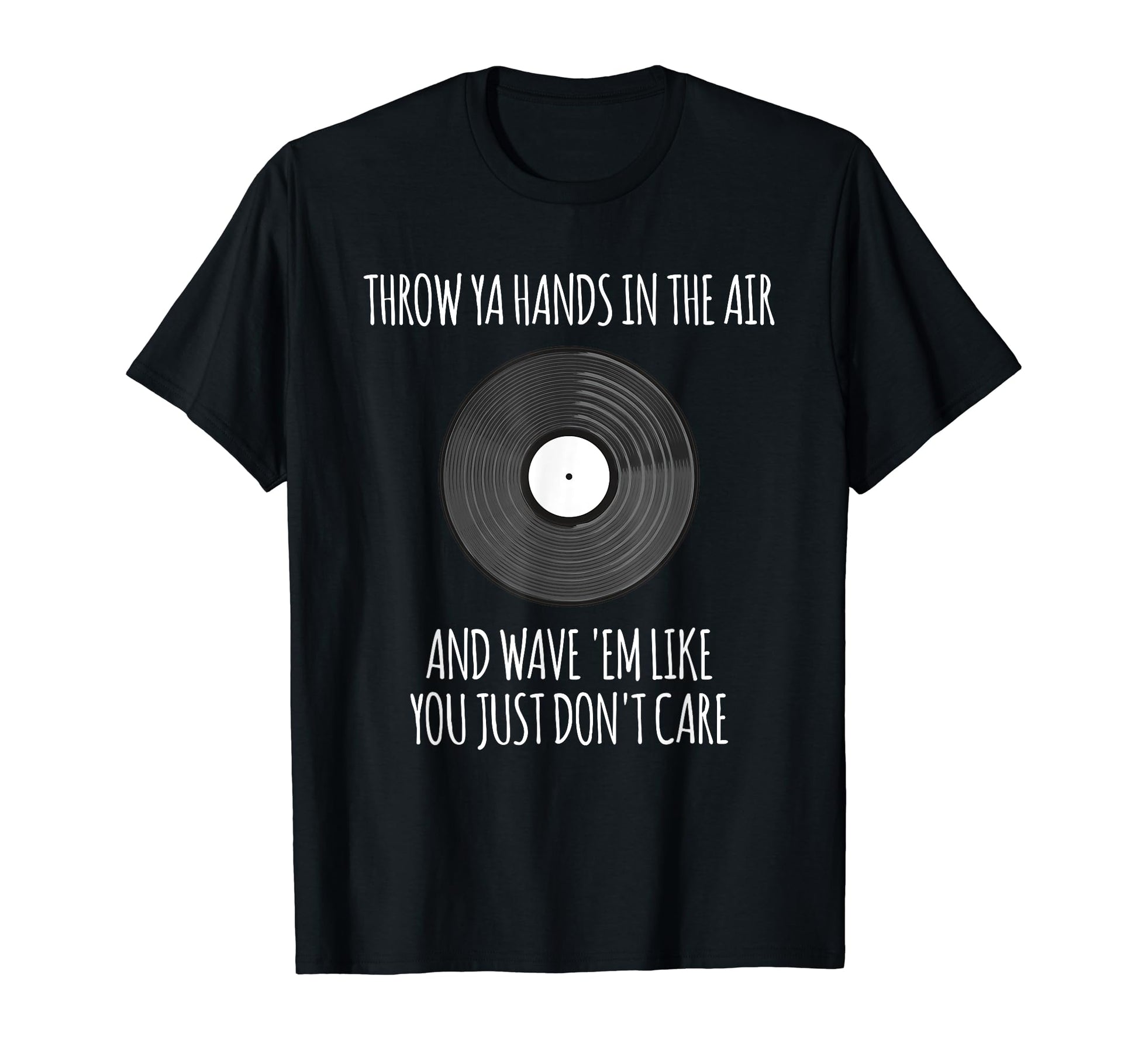 Old School Hip Hop Dj Vinyl Record T-Shirt - Streetwear Style for Adults - T-Shirt, Sweatshirt, Hoodie