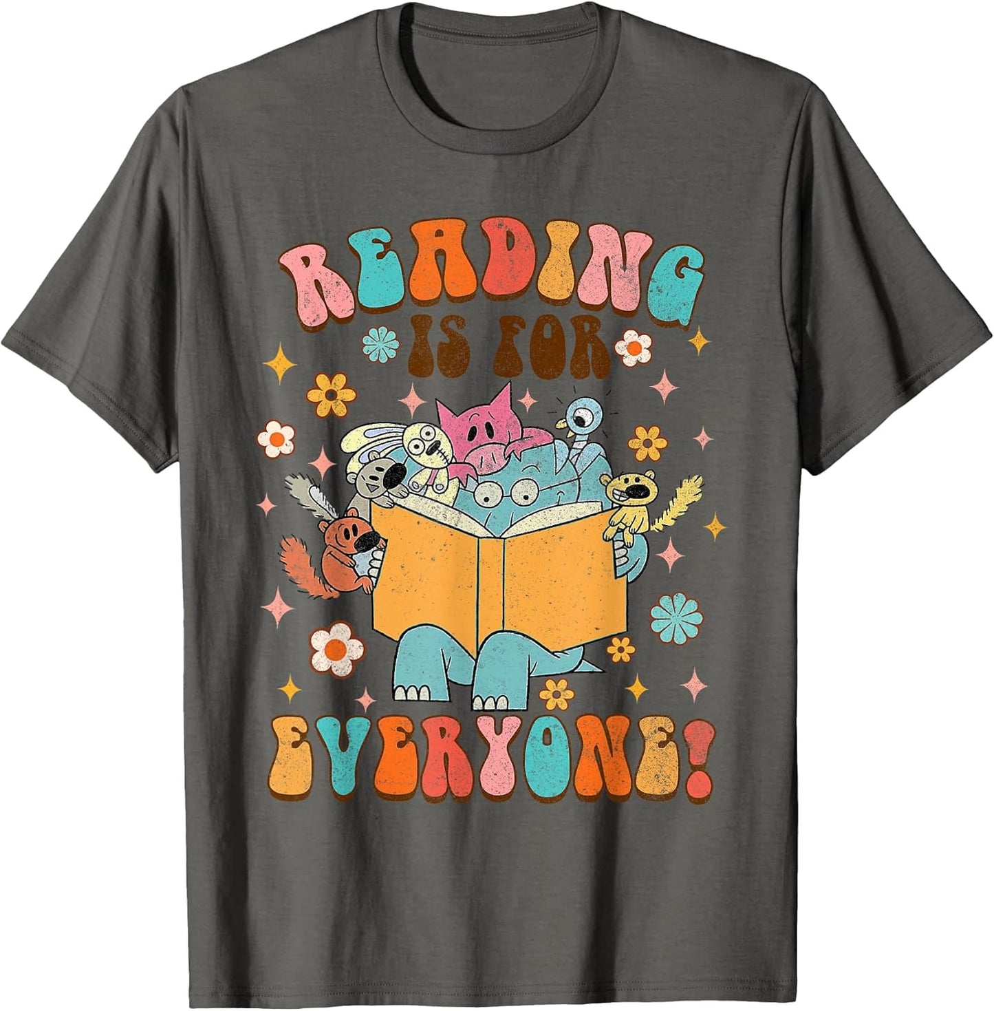 Reading Is For Everyone Book Lover Bookworm - Adult & Kids T-Shirts, Sweatshirts & Hoodies apparel design preview 1