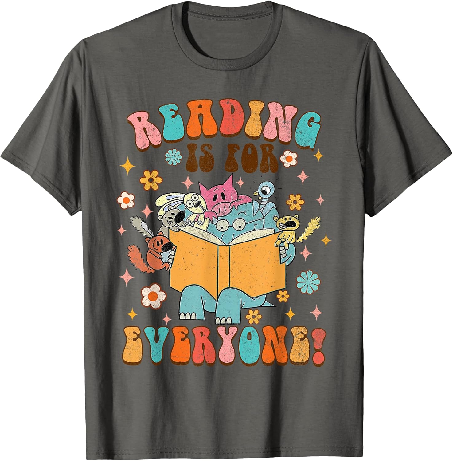 Reading Is For Everyone Book Lover Bookworm - Adult & Kids T-Shirts, Sweatshirts & Hoodies apparel design preview 1