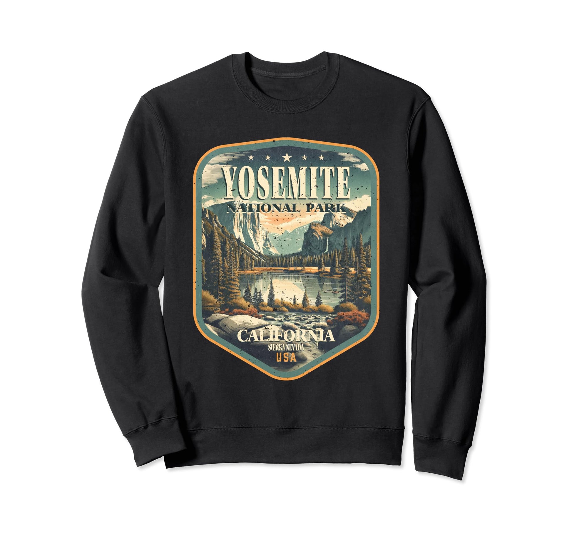 Yosemite National Park Sweatshirt - Aesthetic Graphic for Adults - T-Shirt, Sweatshirt, Hoodie