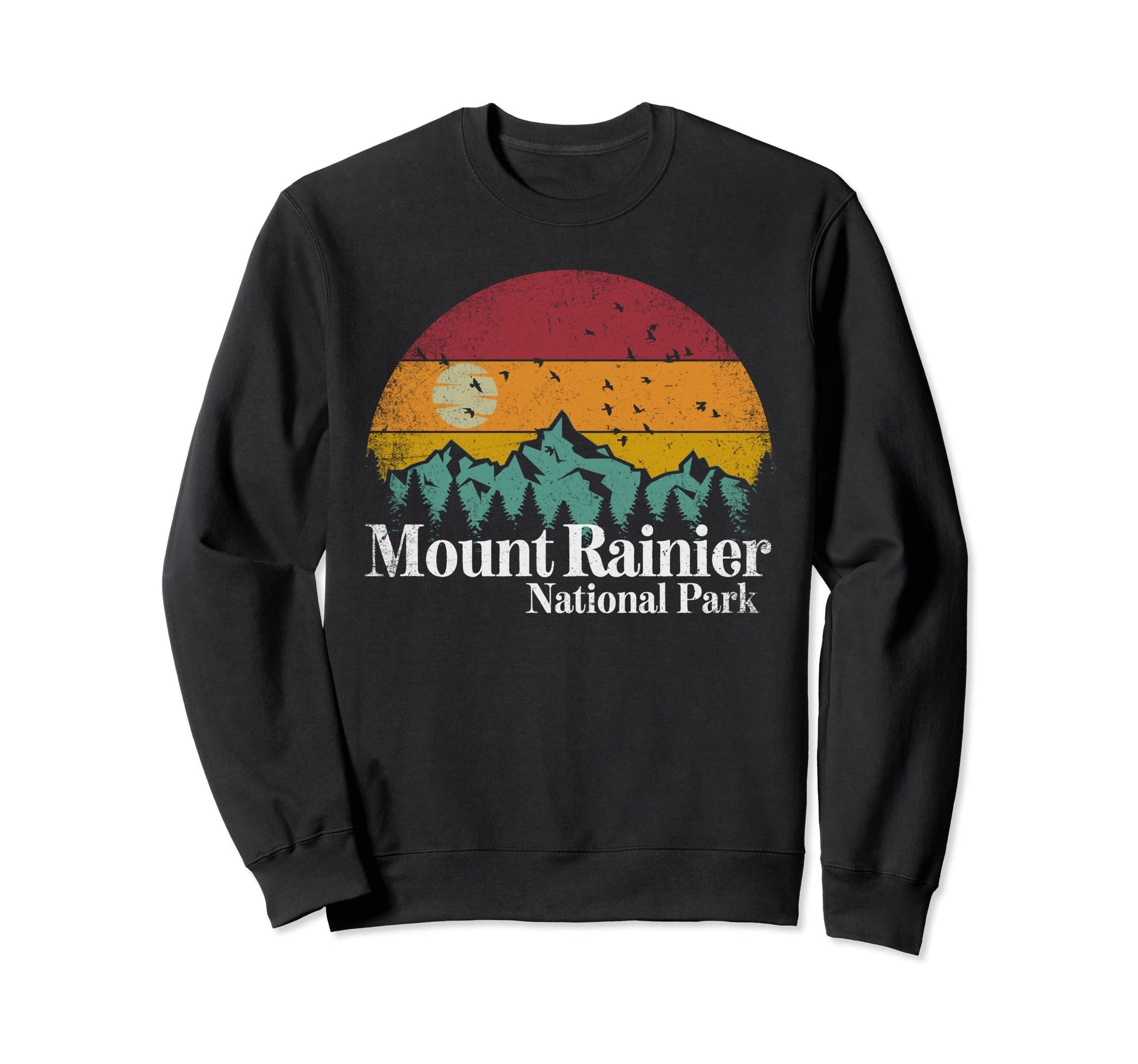 Mt Mount Rainer National Park Sweatshirt - Casual Everyday Wear Unisex - T-Shirt, Sweatshirt, Hoodie