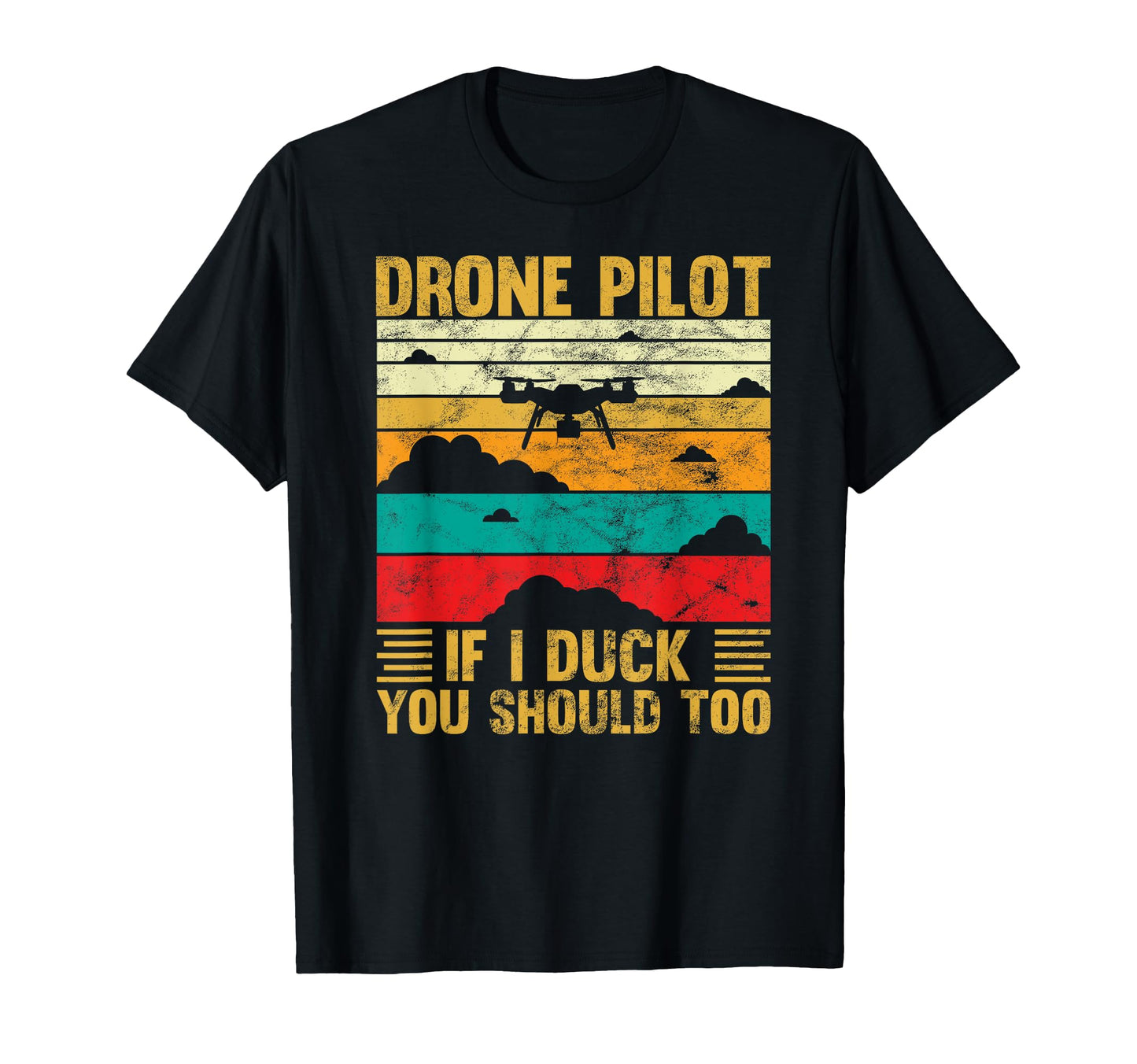 Drone Pilot Funny Sky Hobby Pilot T-Shirt - Graphic Print for Adults - T-Shirt, Sweatshirt, Hoodie