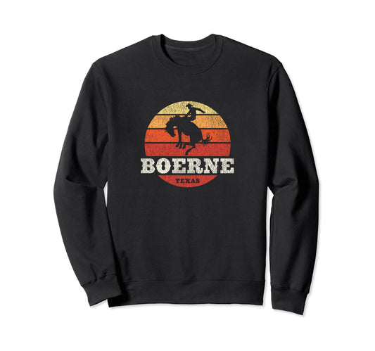 Boerne Tx Country Western Sweatshirt - Unique Graphic Men Women - T-Shirt, Sweatshirt, Hoodie