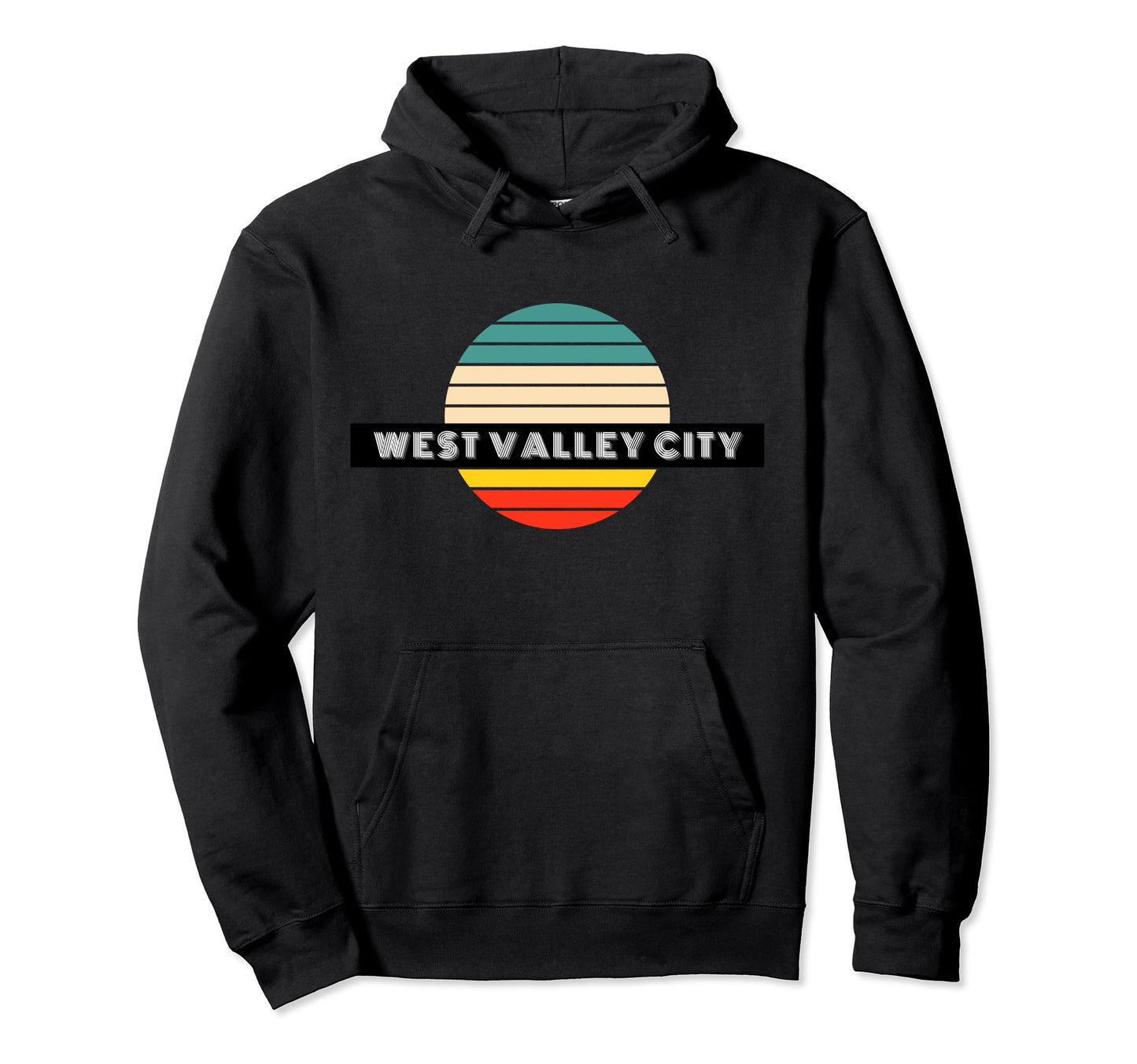 West Valley City Hoodie - Minimalist Print for Adults - T-Shirt, Sweatshirt, Hoodie