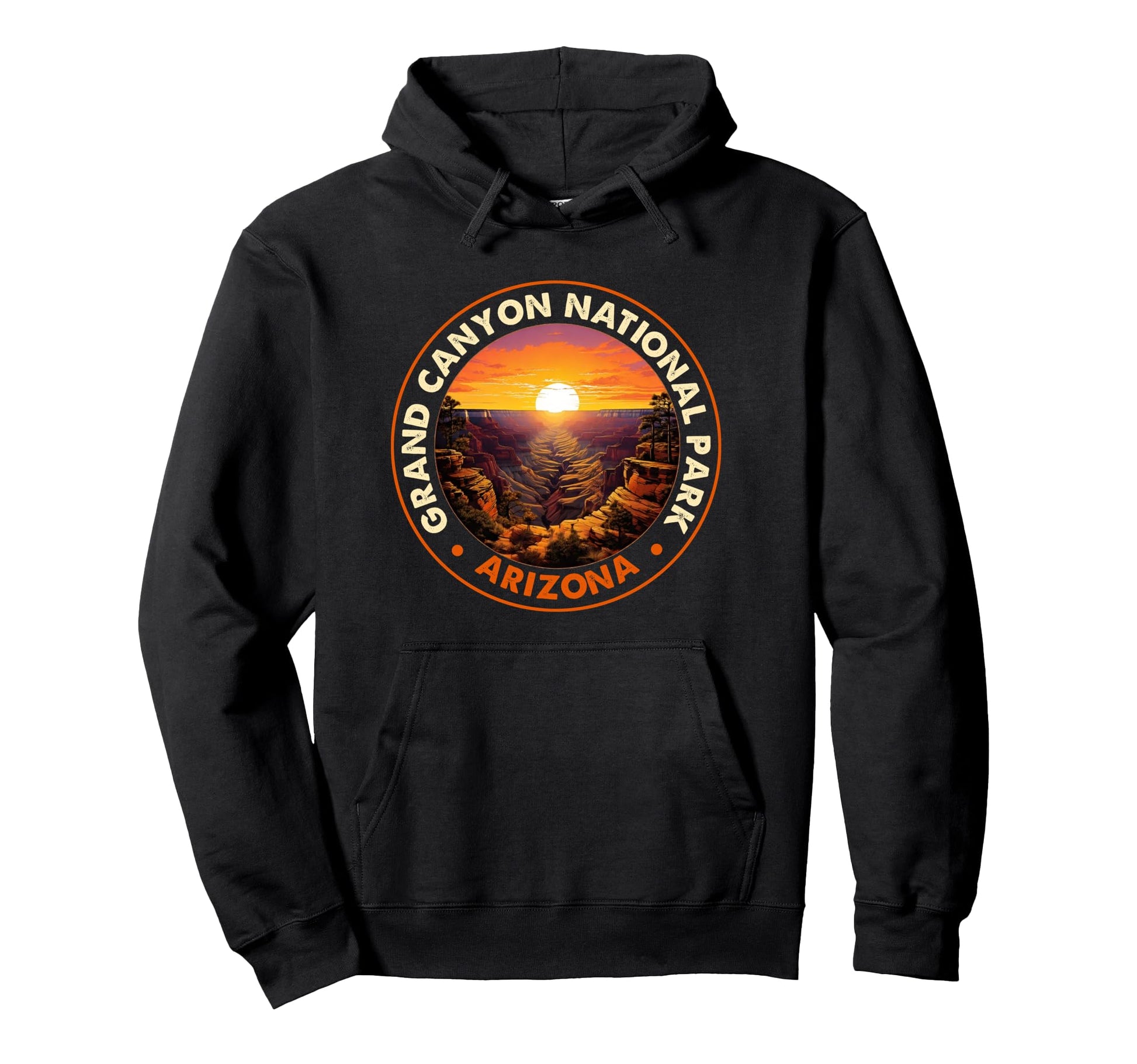 Grand Canyon National Park Arizona Hoodie - Fun Novelty Design for Adults - T-Shirt, Sweatshirt, Hoodie