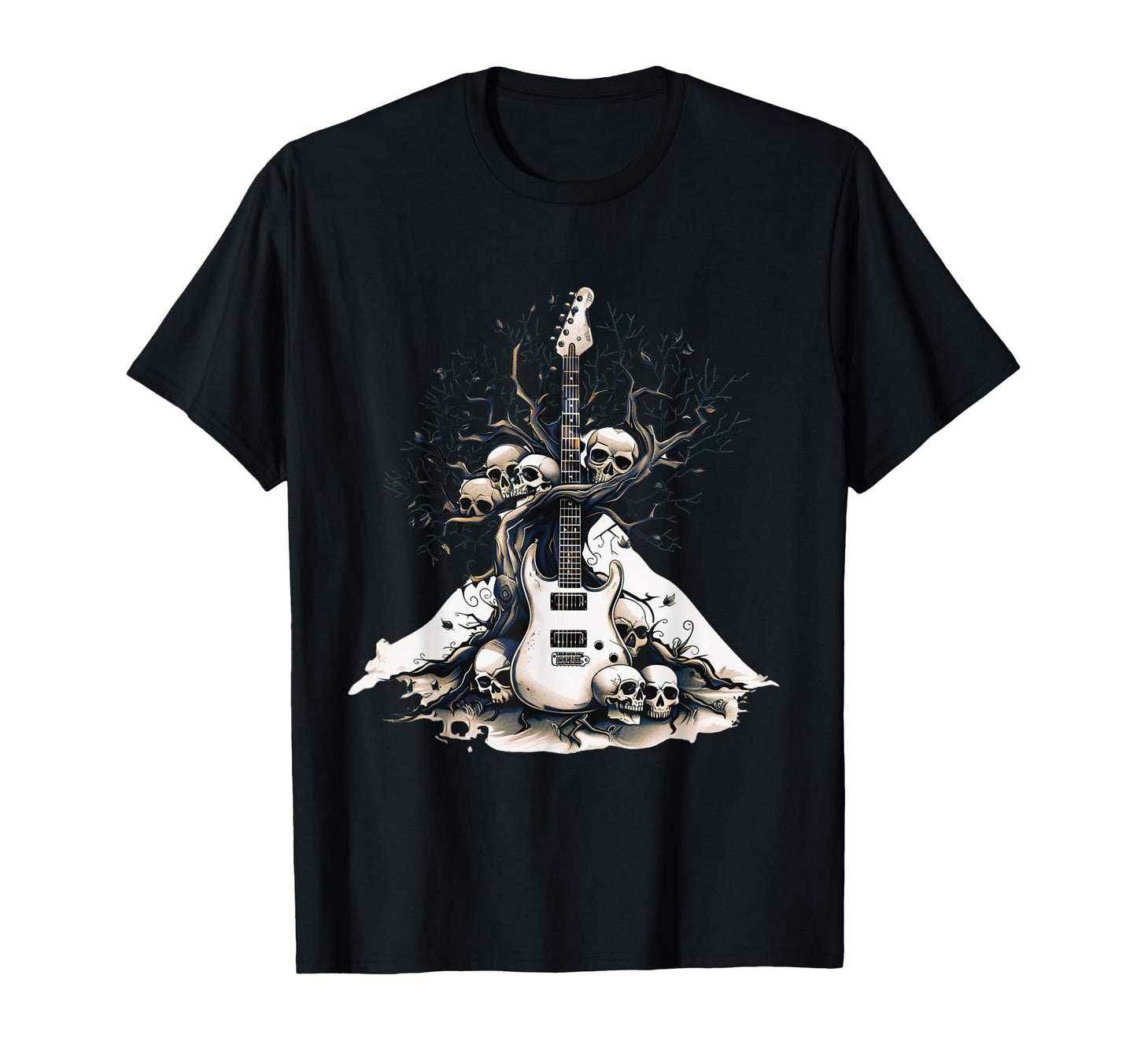 Rock Guitar Neck Rock Roll Guitar T-Shirt - Fun Novelty Design Men Women - T-Shirt, Sweatshirt, Hoodie