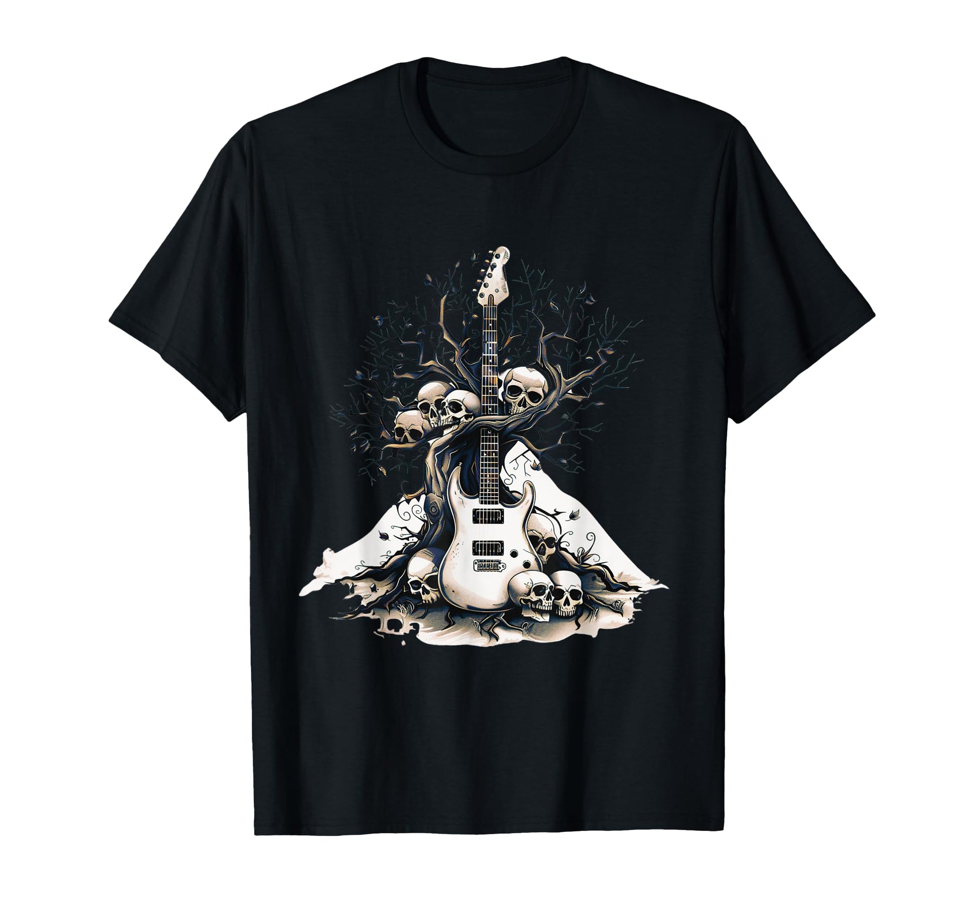 Rock Guitar Neck Rock Roll Guitar T-Shirt - Fun Novelty Design Men Women - T-Shirt, Sweatshirt, Hoodie