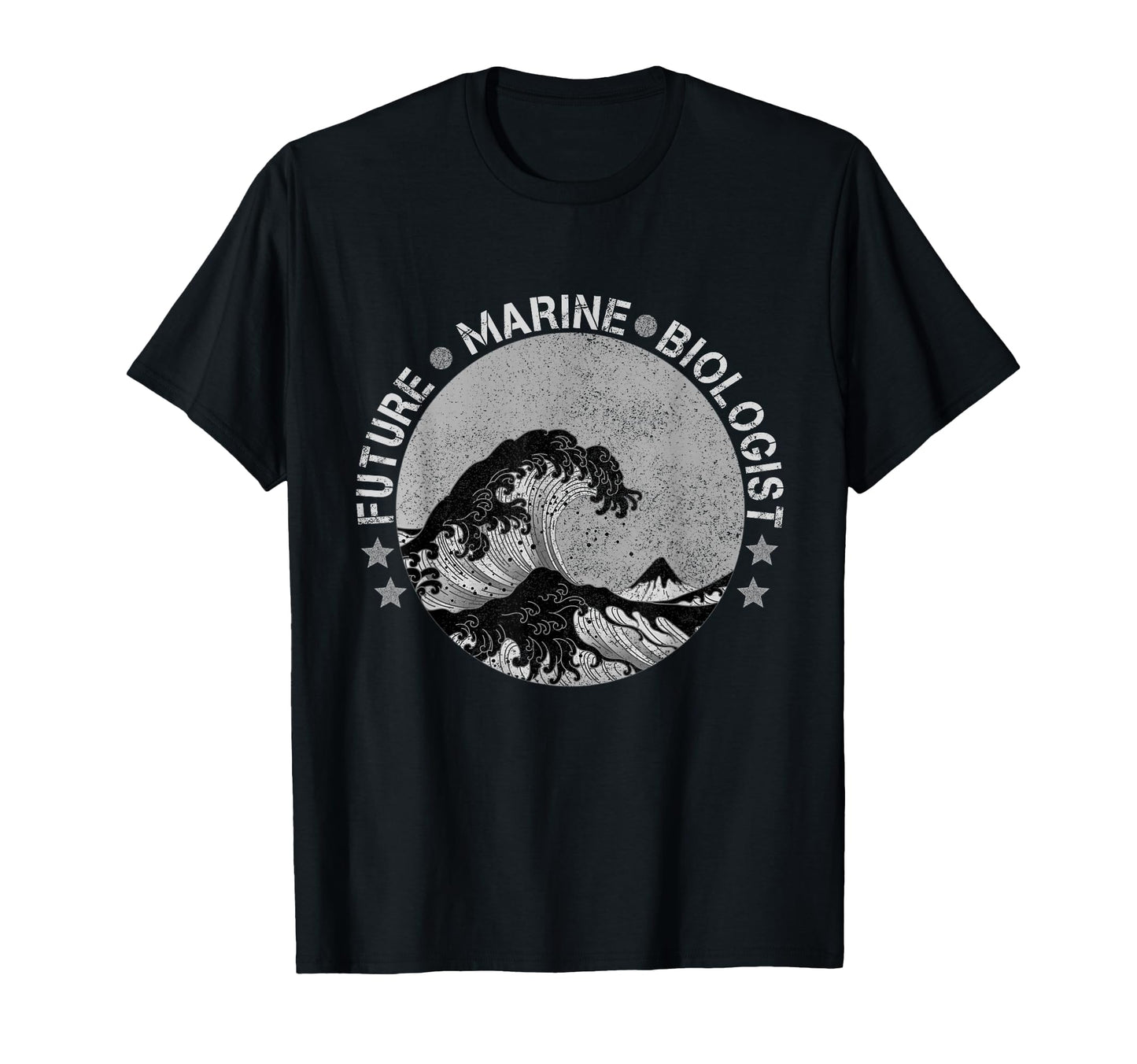 Future Marine Biologist Vaporwave T-Shirt - Custom Art Print Unisex - T-Shirt, Sweatshirt, Hoodie